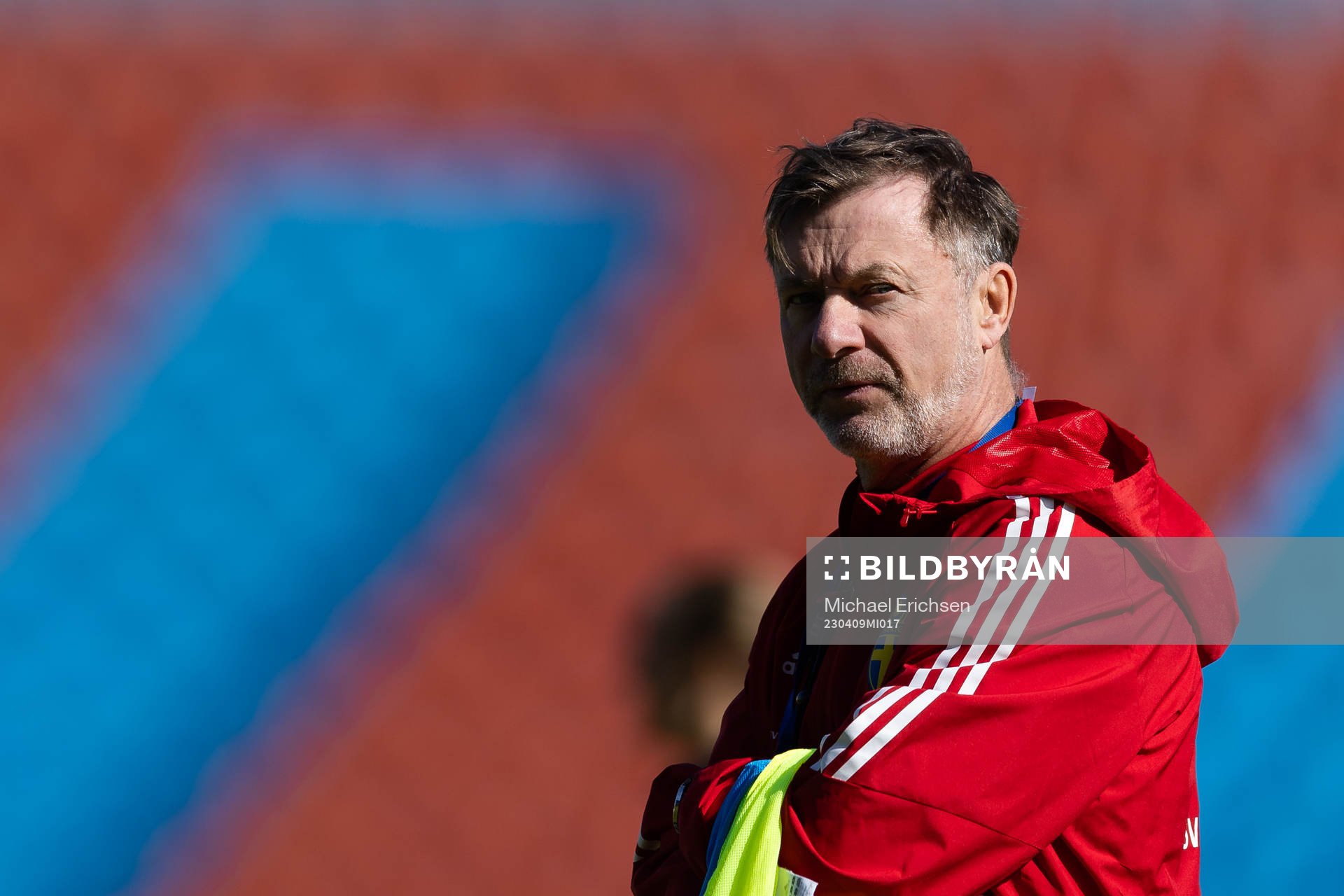 Head coach Peter Gerhardsson of Sweden