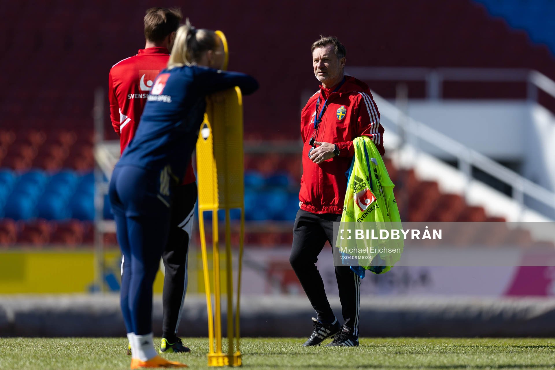 Head coach Peter Gerhardsson of Sweden
