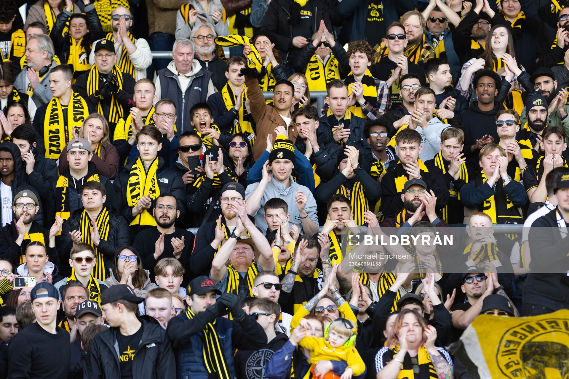 under fotbollsmatchen i Allsvenskan mellan Häcken och