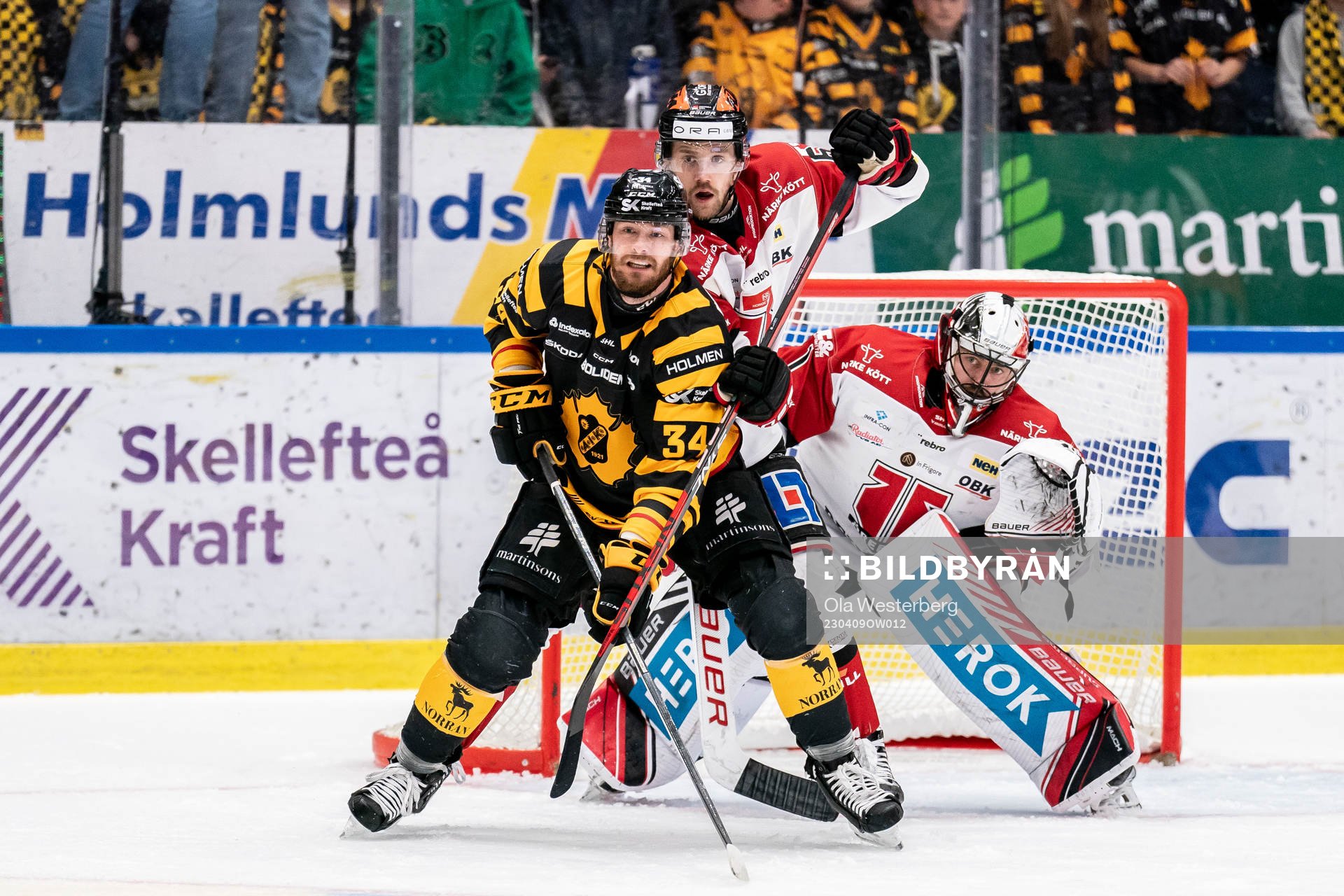 Skellefteås Tom Kühnhackl oroar mot Örebros Filip