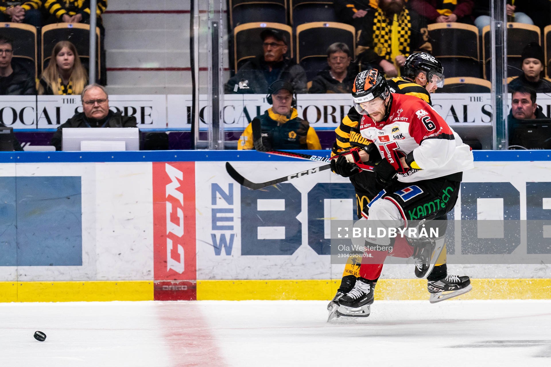 Skellefteås Pär Lindholm och Örebros Filip Berglund