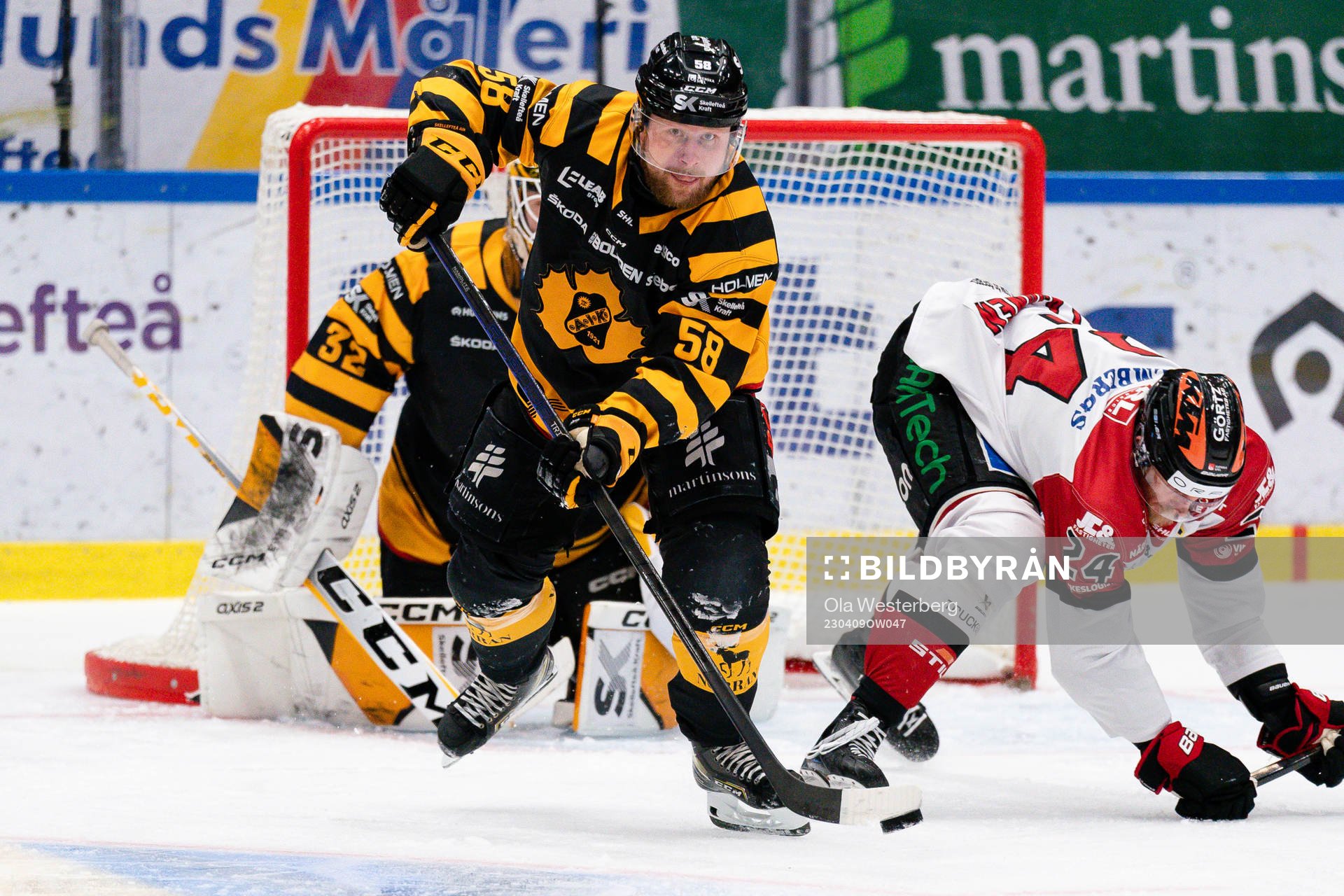 Skellefteå AIKs Oskar Nilsson