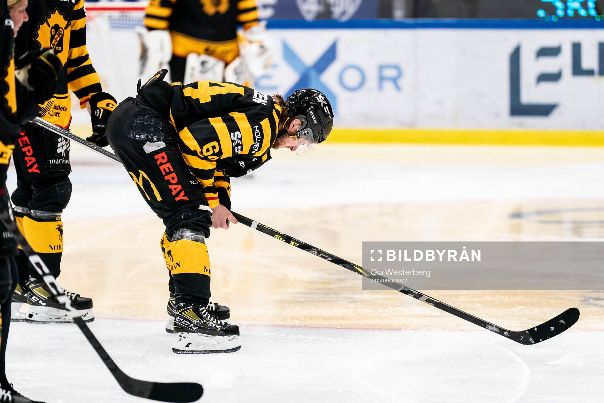 Skellefteås Jonathan Pudas har ont