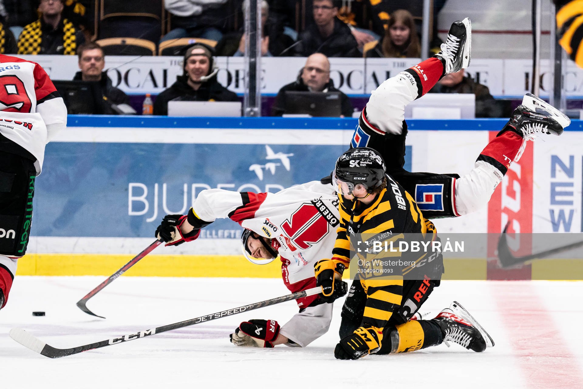 Örebros Filip Berglund och Skellefteås Albin Sundsvik