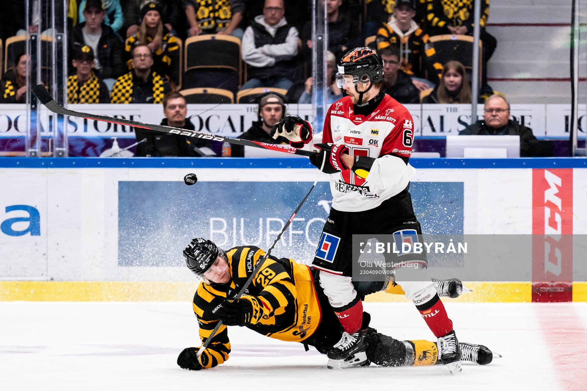 Skellefteås Albin Sundsvik och Örebros Filip Berglund