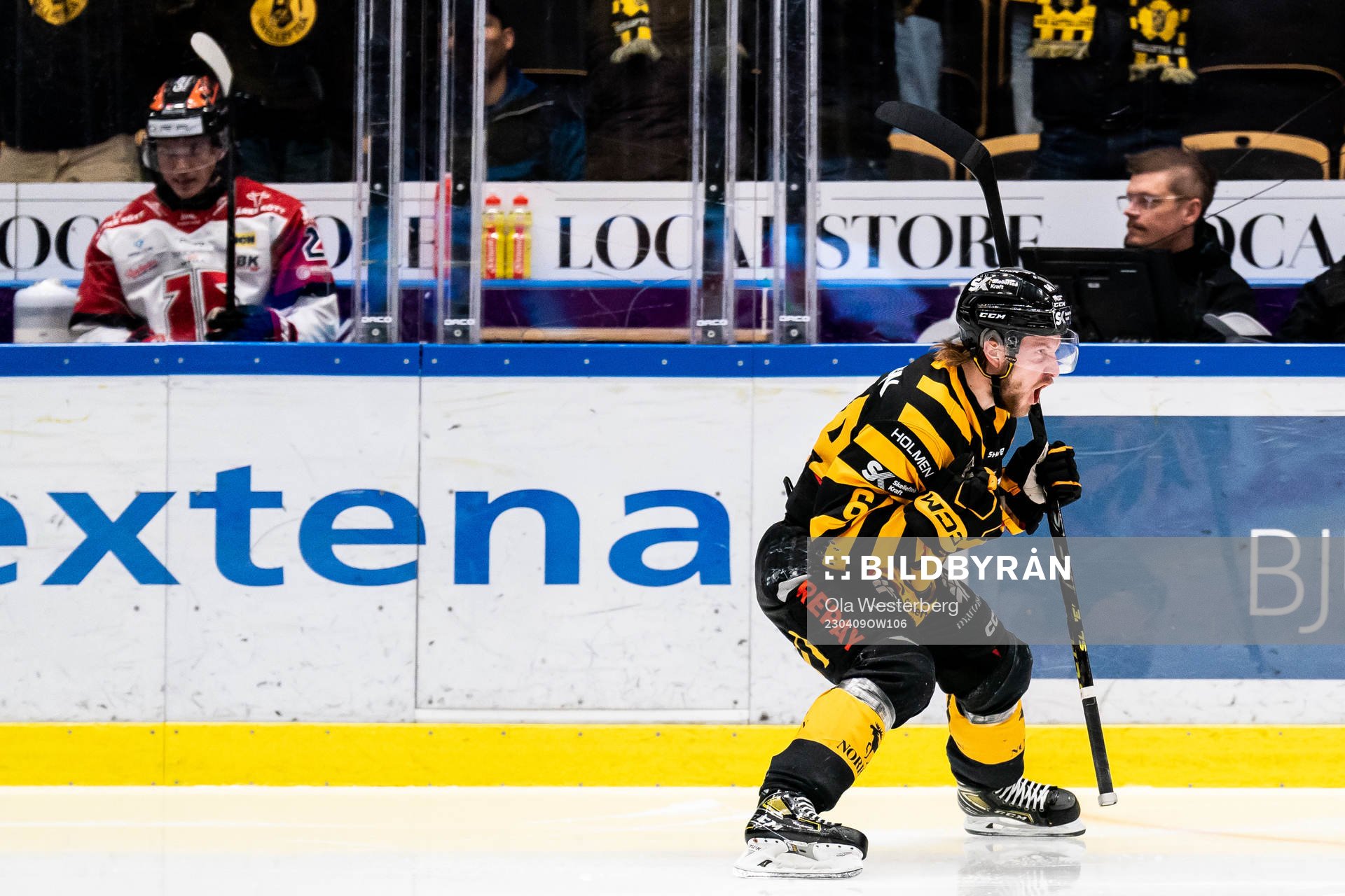 Skellefteås Jonathan Pudas jublar