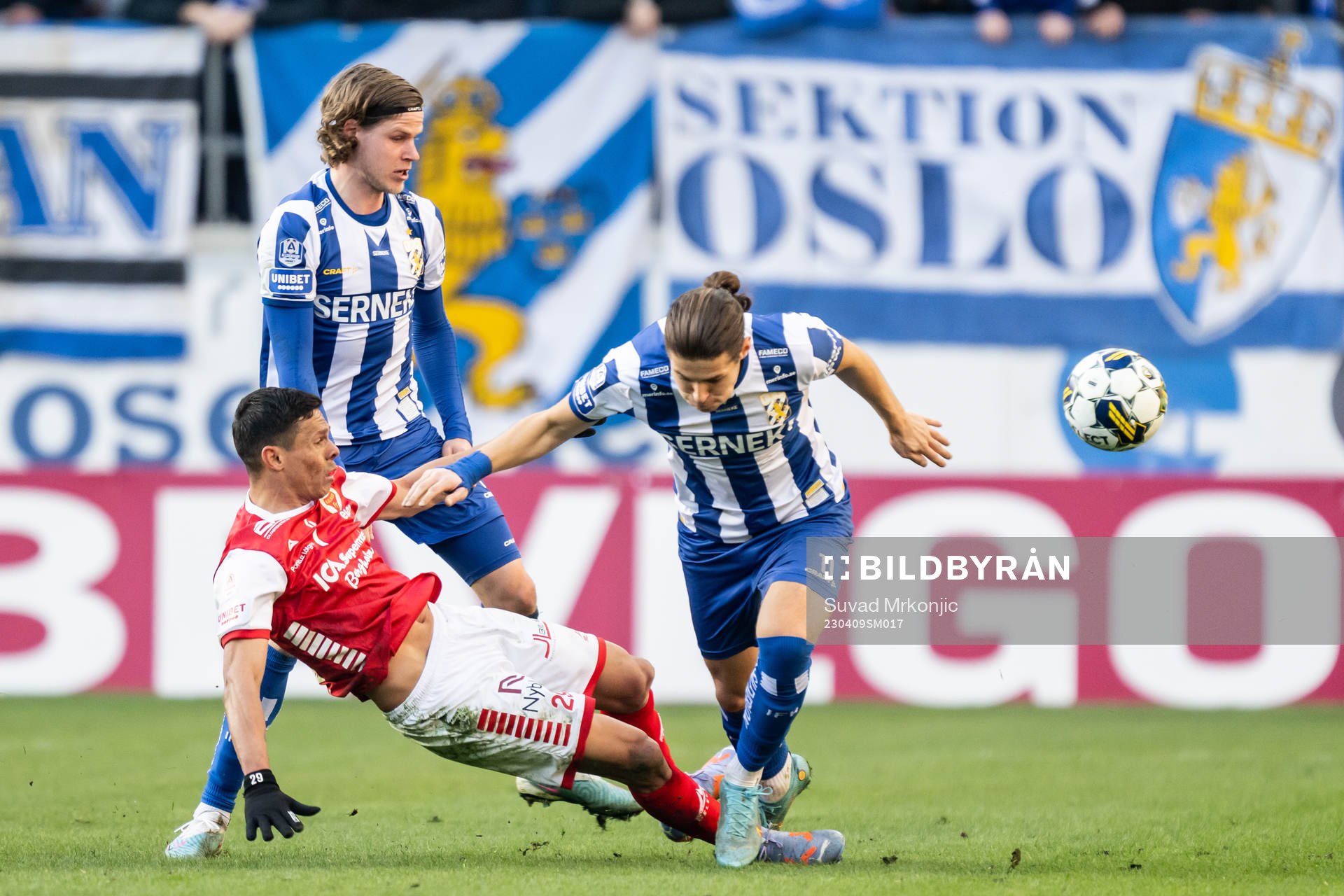Kalmars Romario Pereira Sipiao och IFK Göteborgs Eman