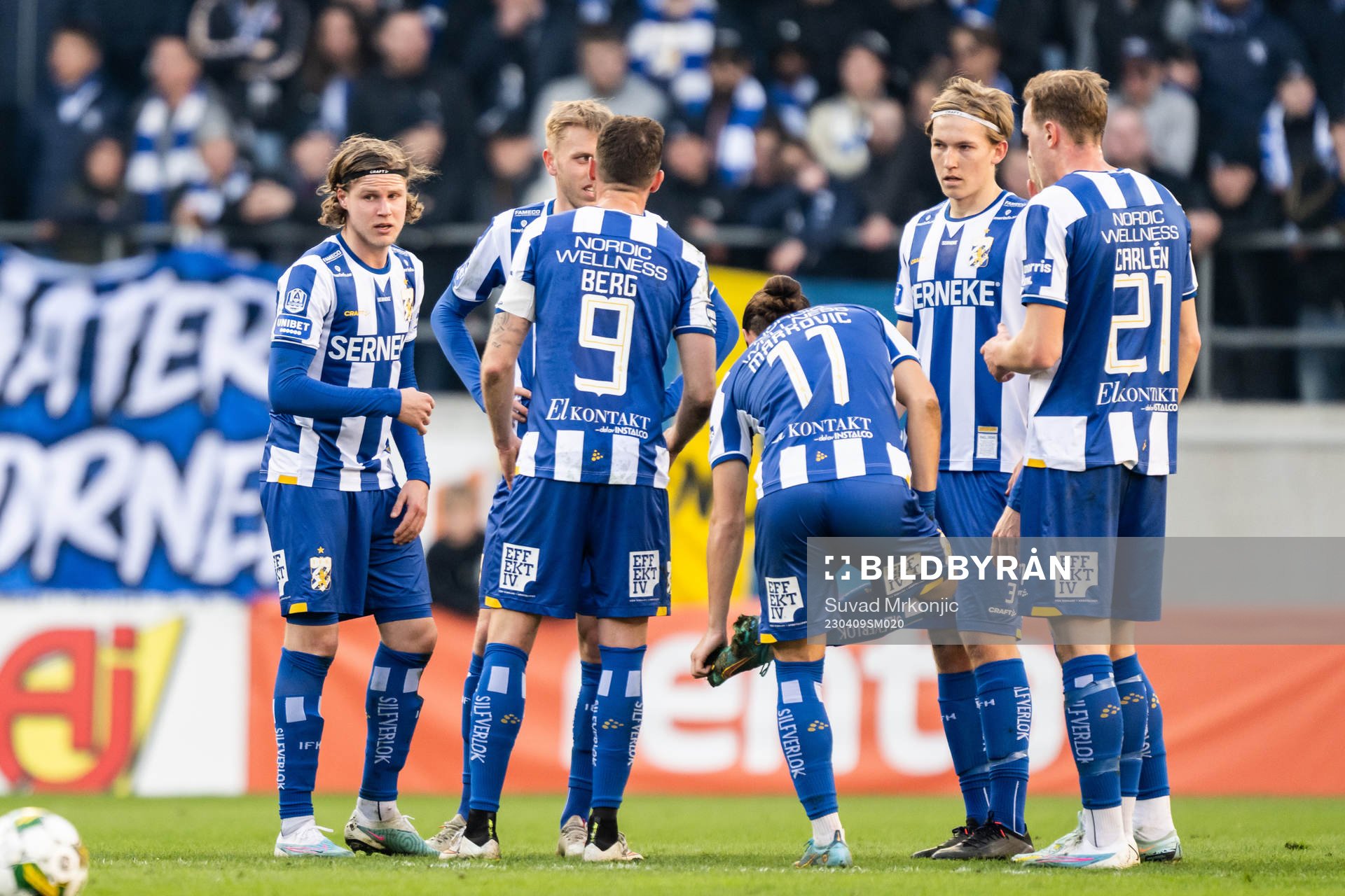 IFK Göteborgs spelare deppar