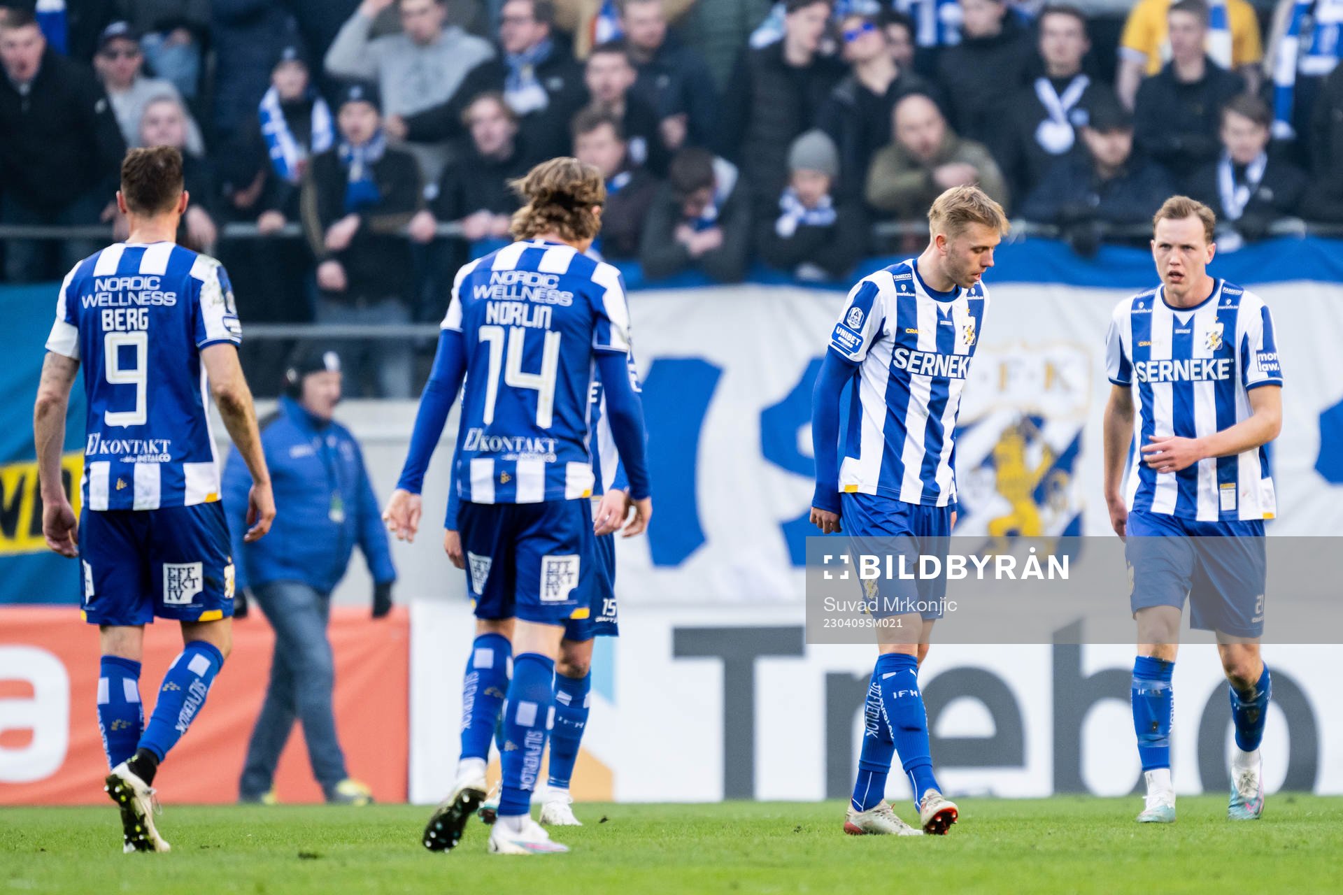 IFK Göteborgs spelare deppar
