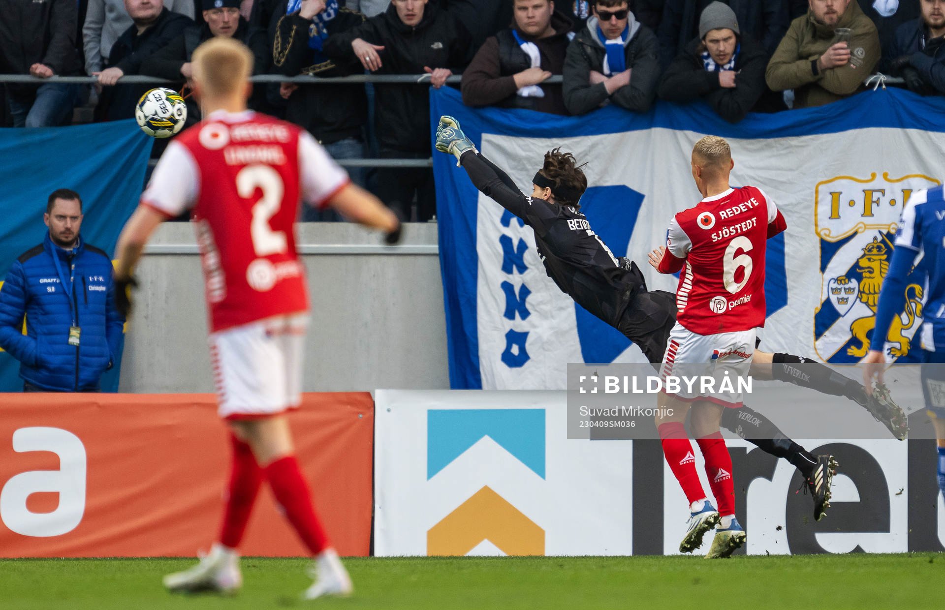 IFK Göteborgs målvakt Adam Benediktsson