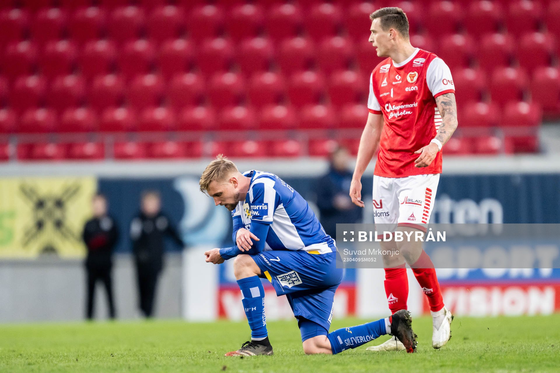 IFK Göteborgs Sebastian Eriksson deppar