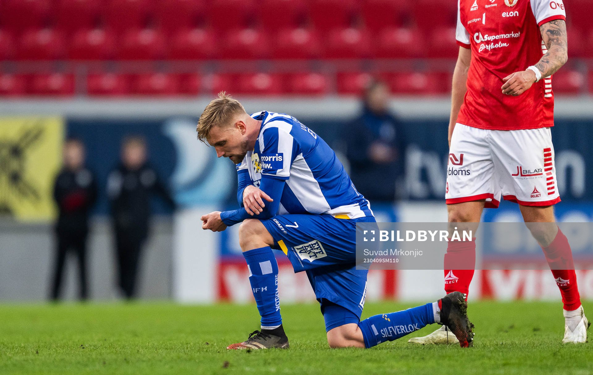 IFK Göteborgs Sebastian Eriksson deppar