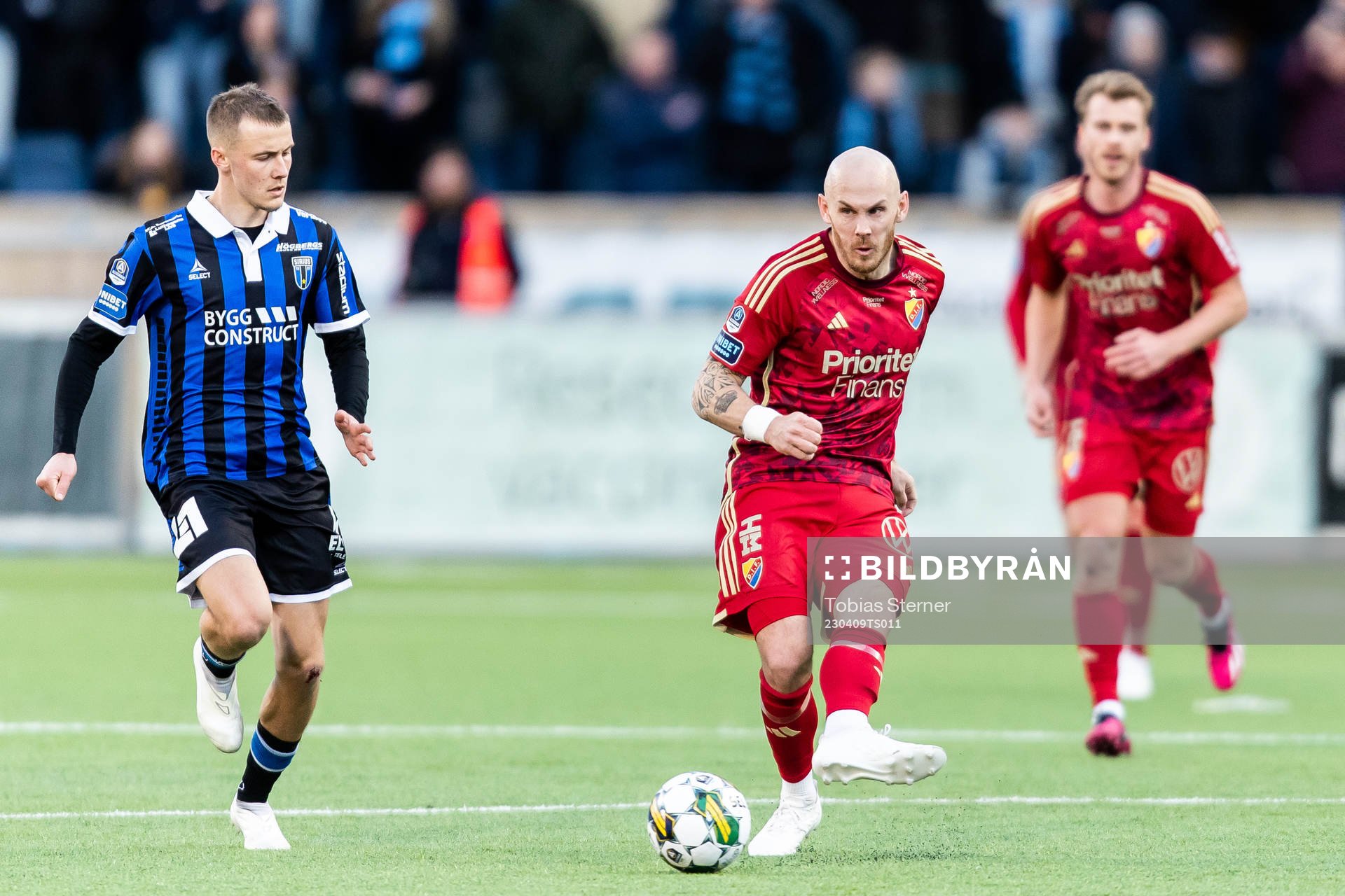 Sirius Melker Heier och Djurgårdens Magnus Eriksson