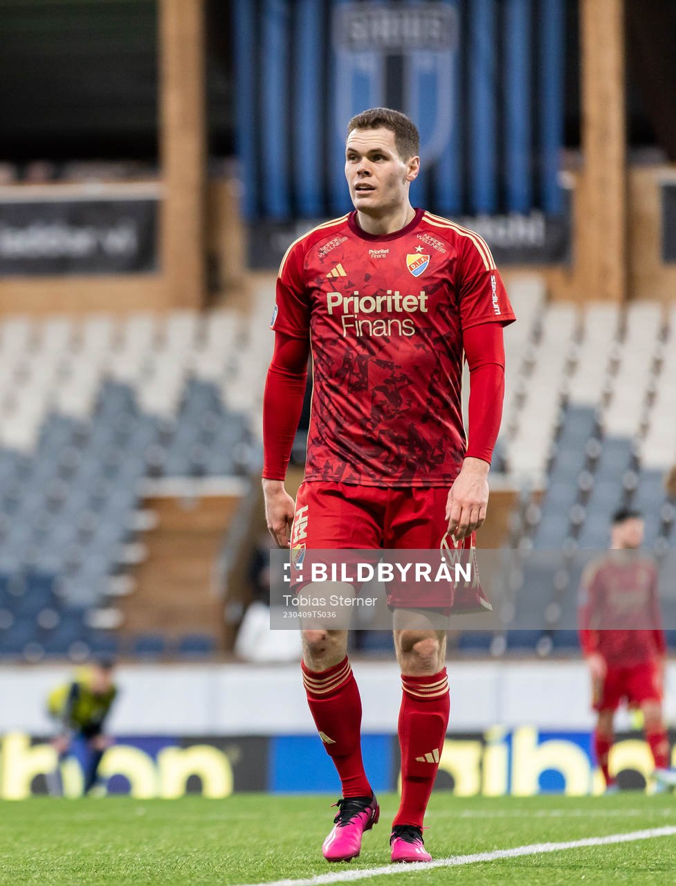 Djurgårdens Jacob Bergström deppar