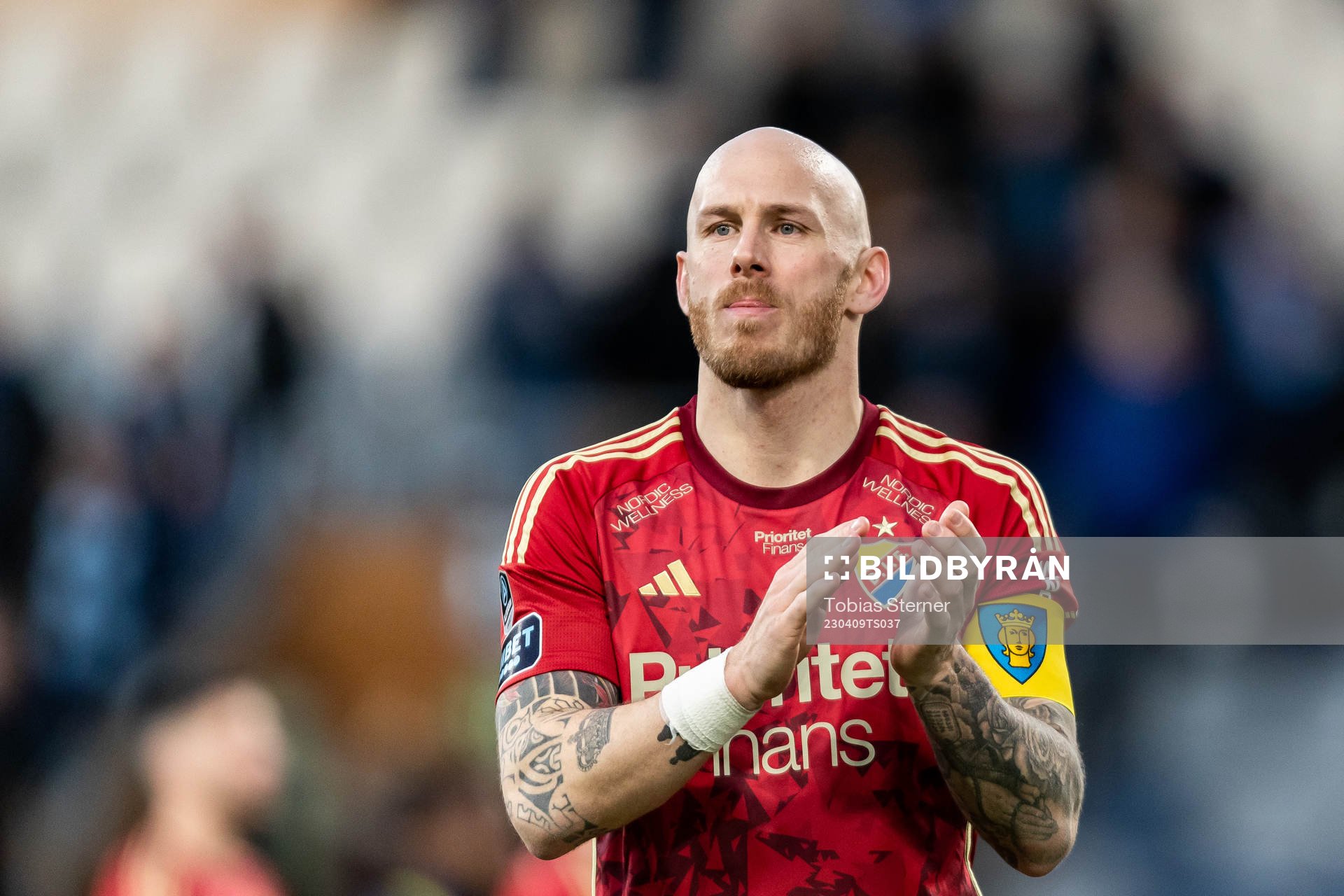 Djurgårdens Magnus Eriksson deppar