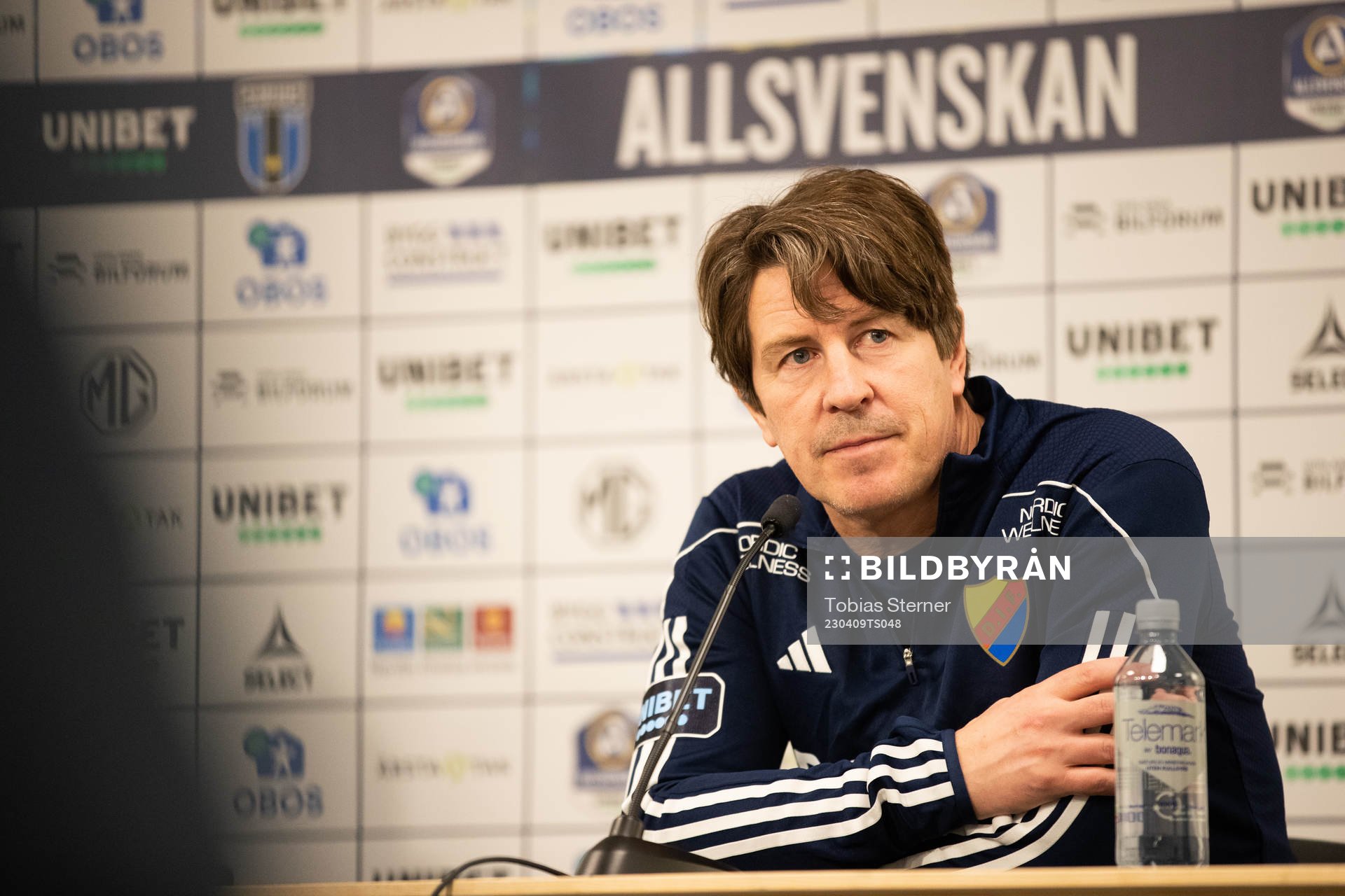 Djurgårdens tränare Thomas Lagerlöf