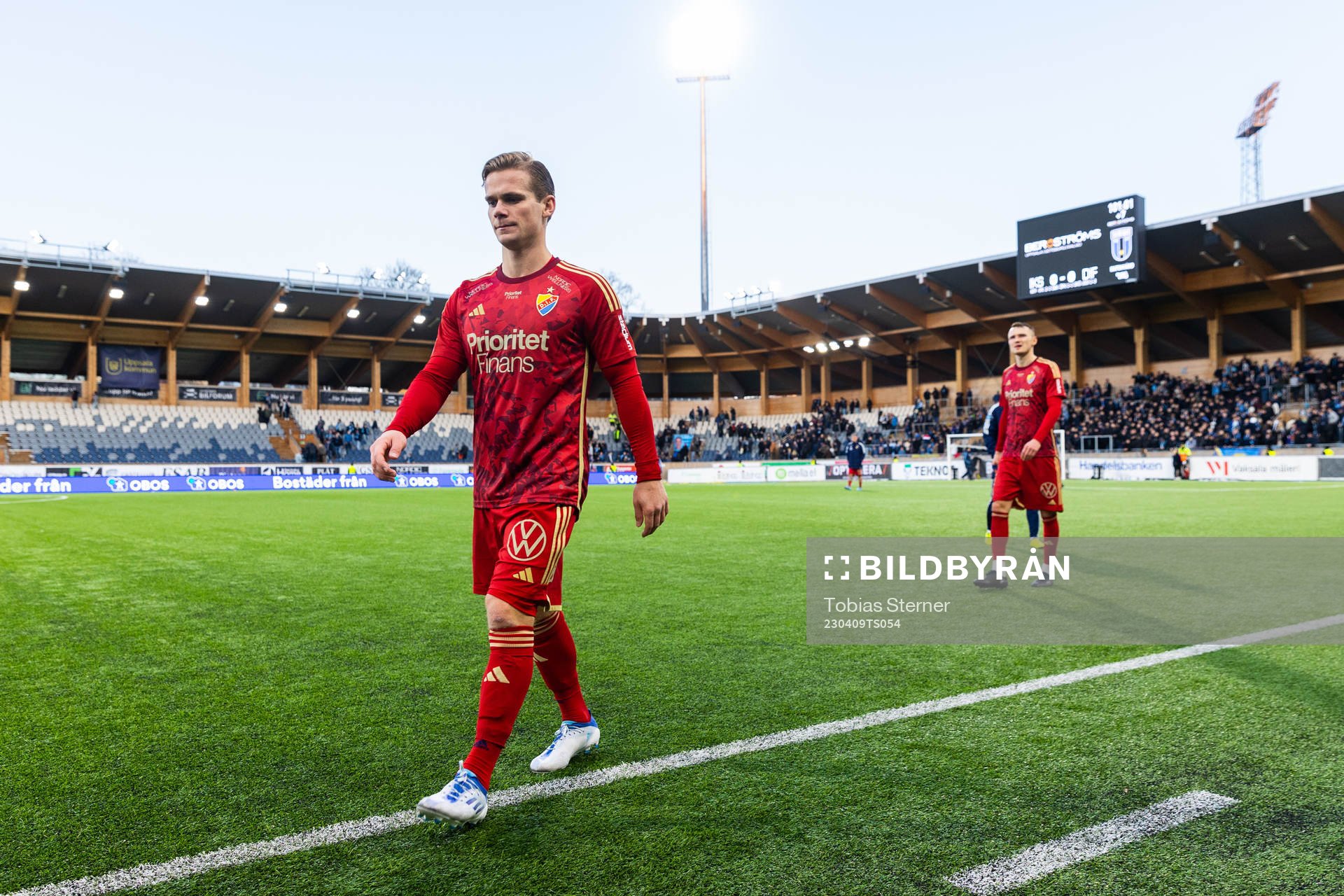 Djurgårdens Hampus Finndell deppar