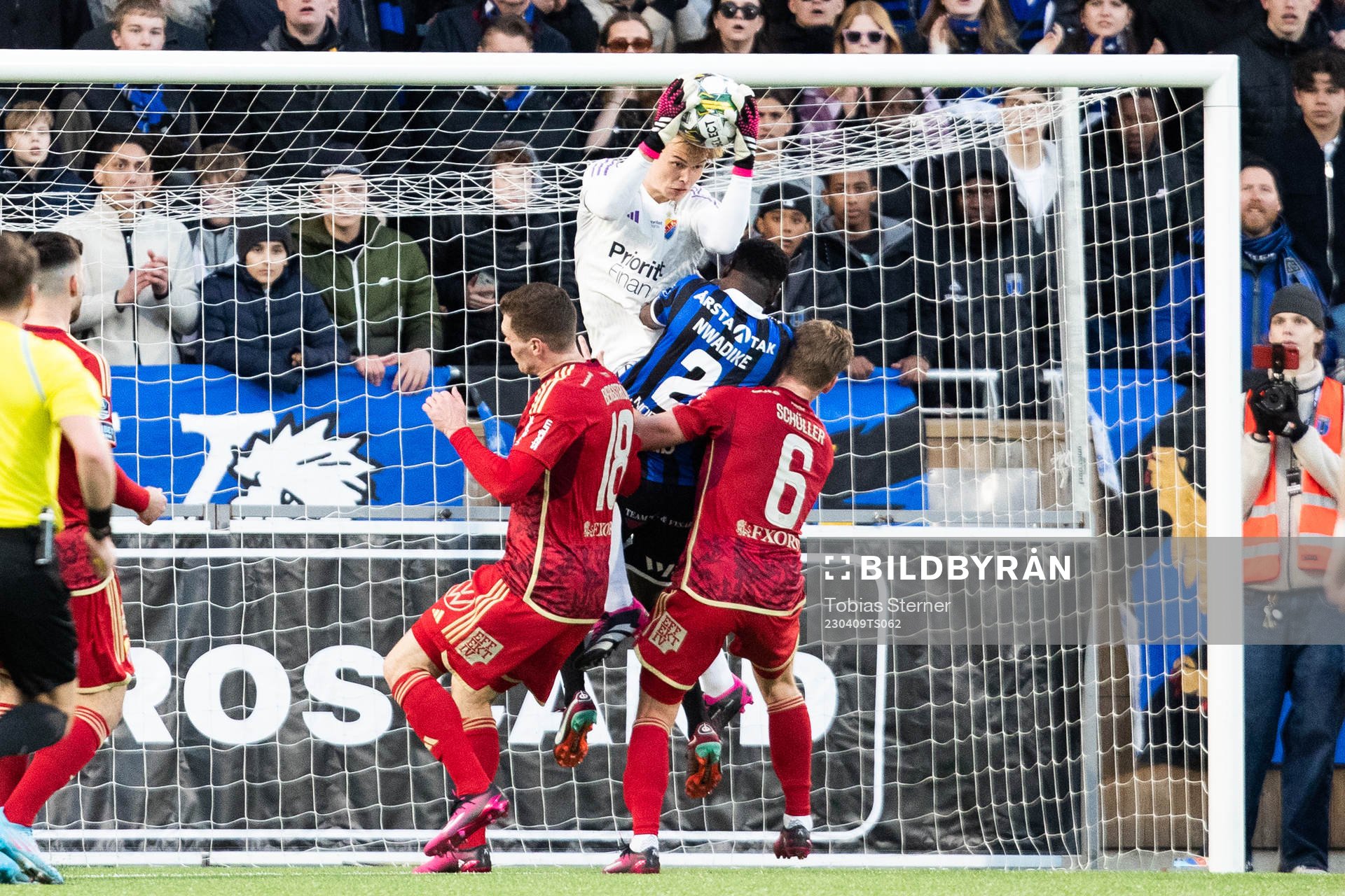 Djurgårdens målvakt Andre Picornell