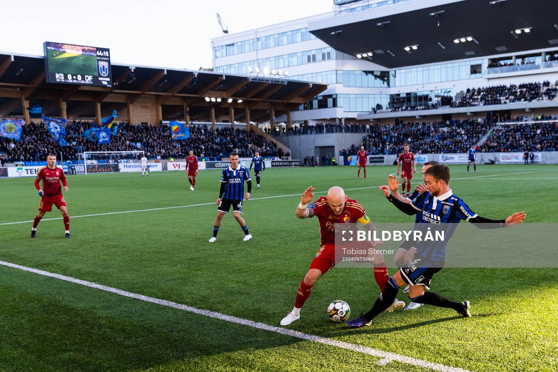 Djurgårdens Magnus Eriksson och Sirius Dennis Widgren