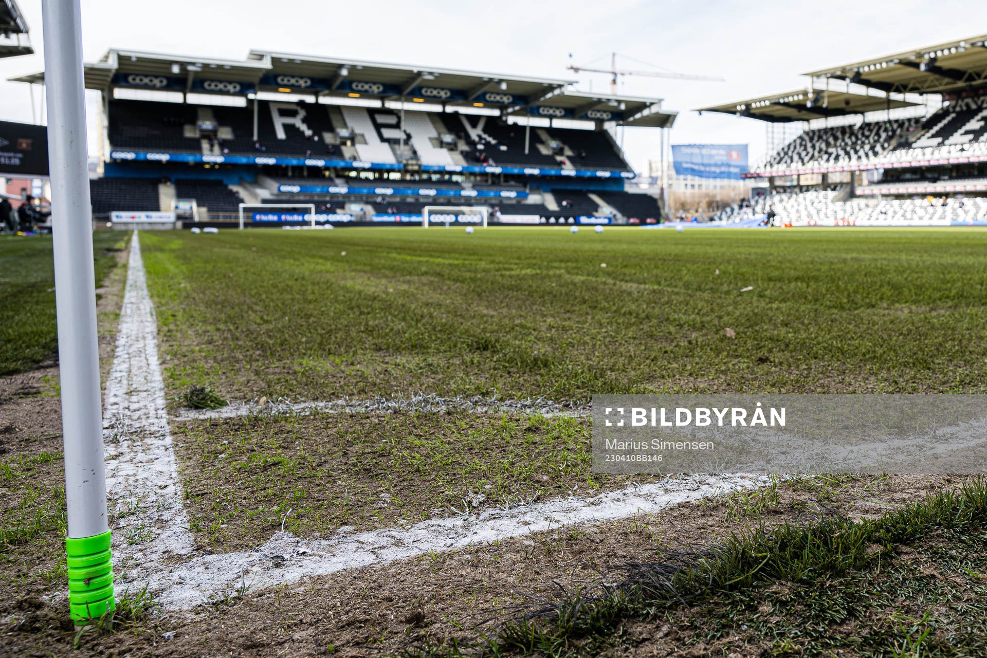 Quality of the grass at Lerkendal Stadion