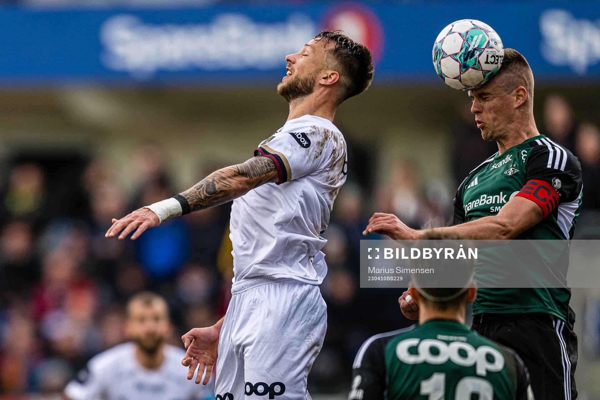 Herman Johan Haugen of Viking and Markus Henriksen of