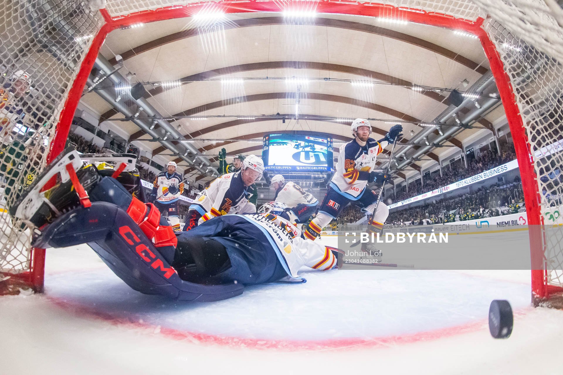Björklövens Jacob Olofsson (ej i bild) gör 1-3