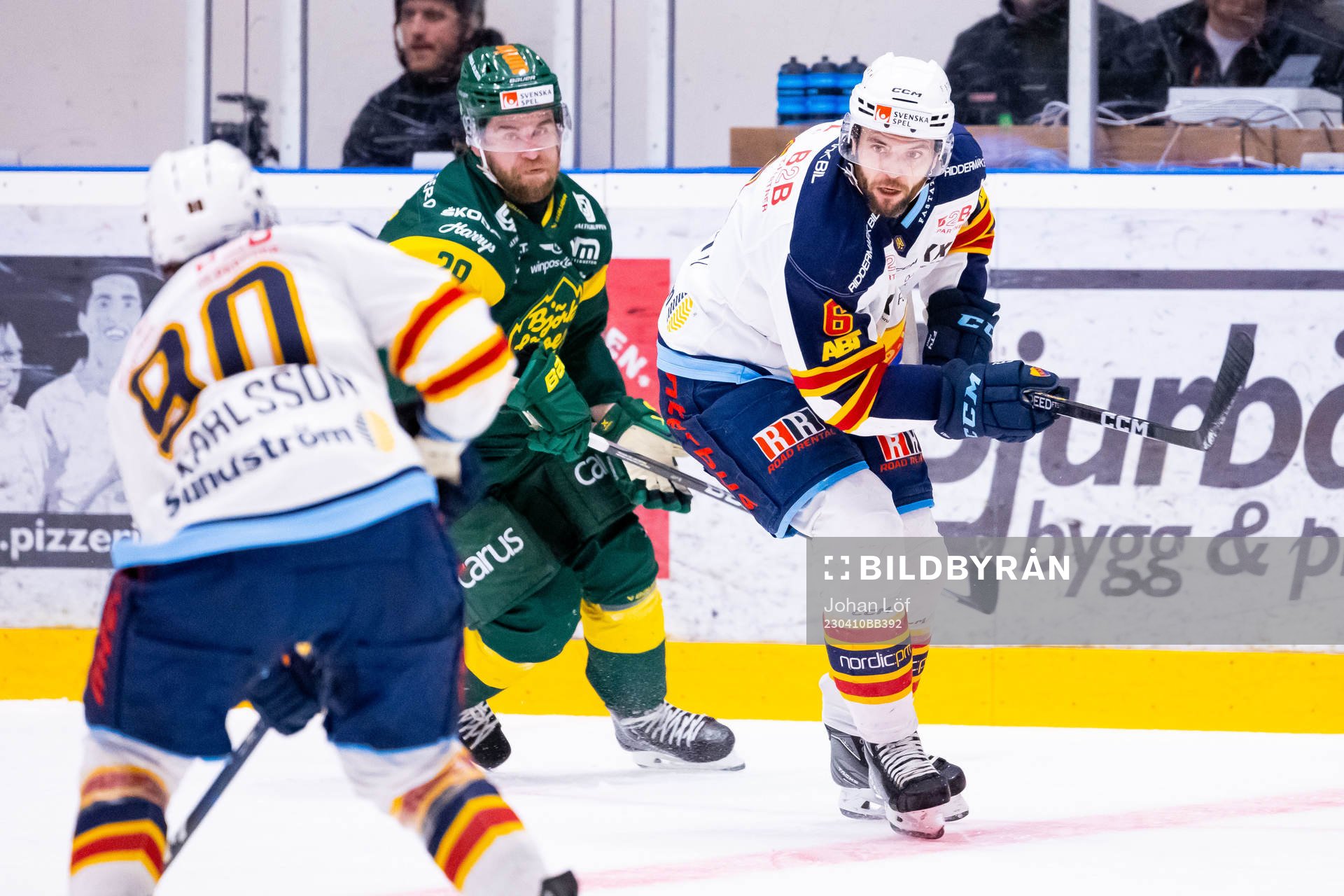 Björklövens Alexander Wiklund och Djurgårdens Stefan