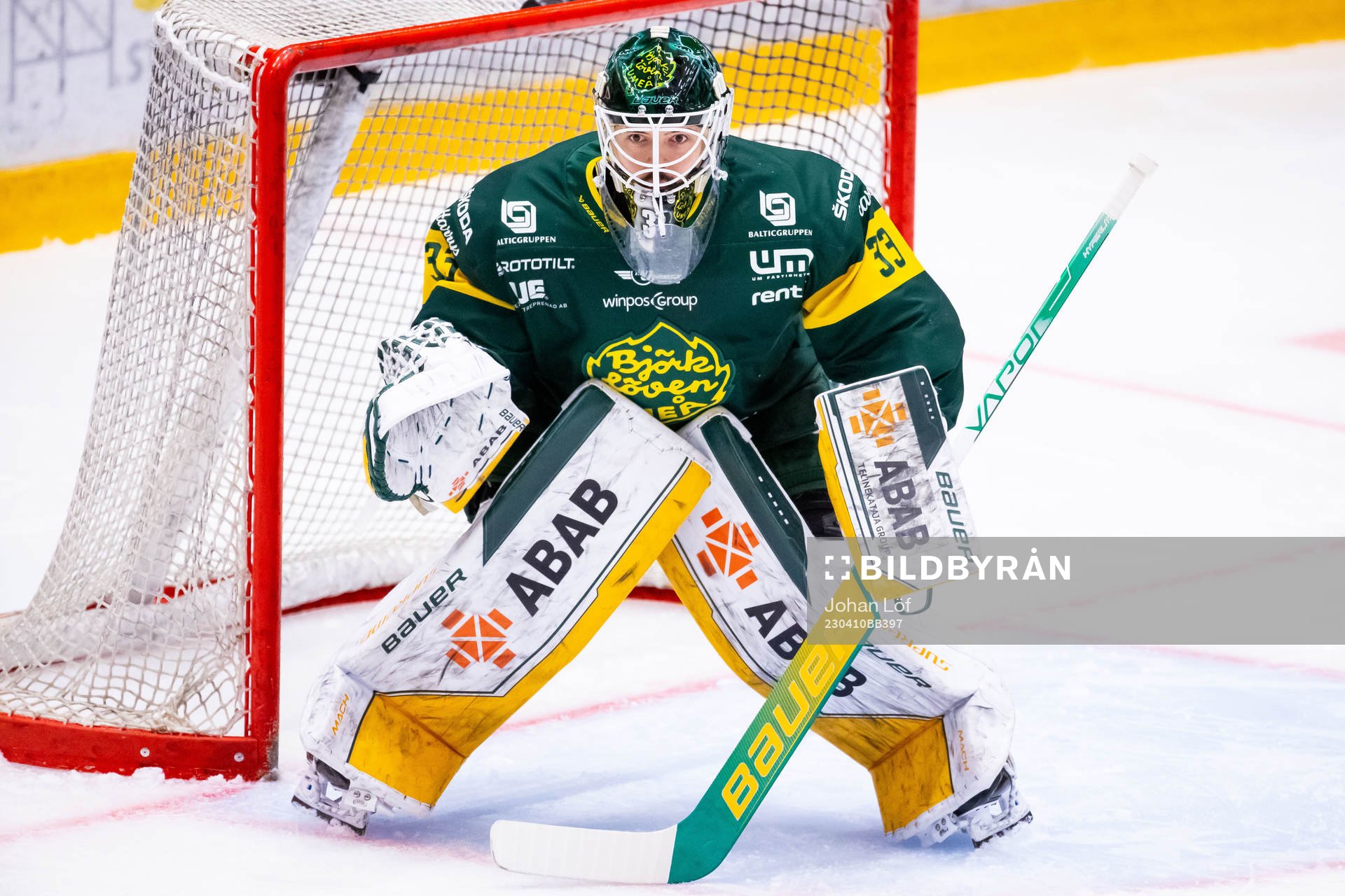 Björklövens målvakt Alex D’orio
