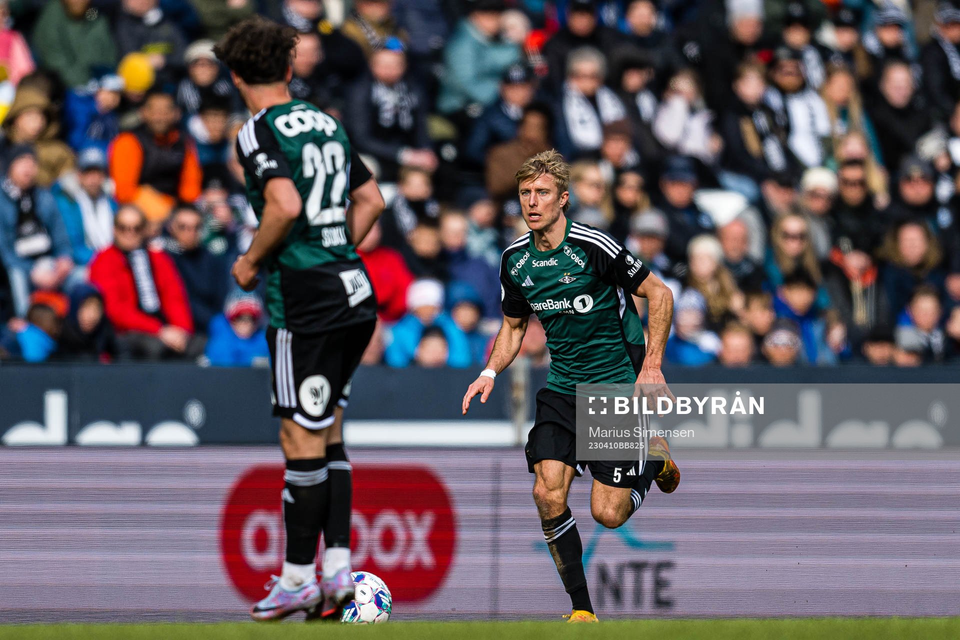 Per Ciljan Skjelbred of Rosenborg during the Eliteserien match between Rosenborg and Viking on April 10, 2023 in Trondheim.