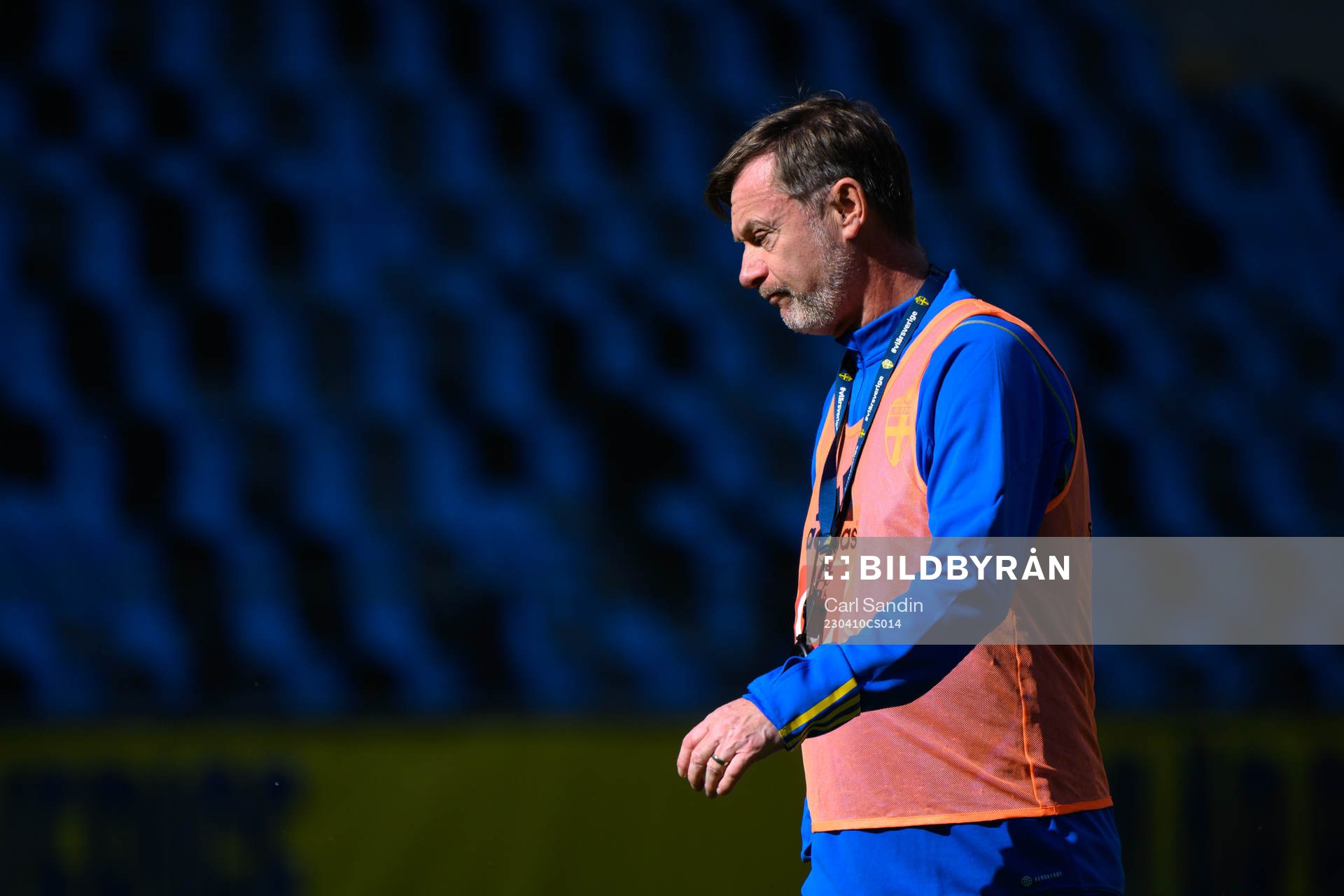 Head coach Peter Gerhardsson