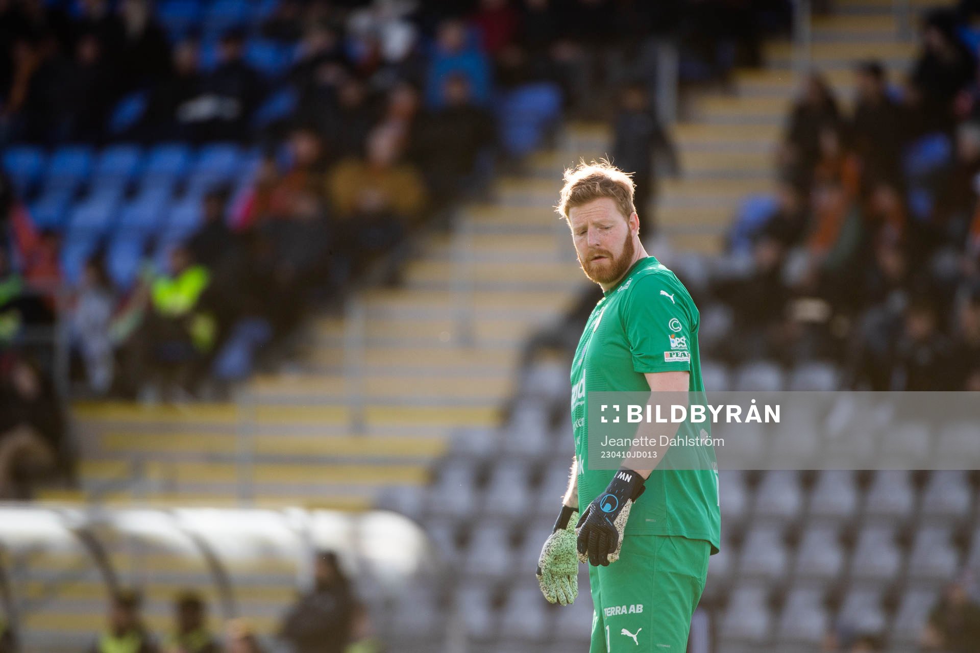 AFC Eskilstunas målvakt Nick Wolters