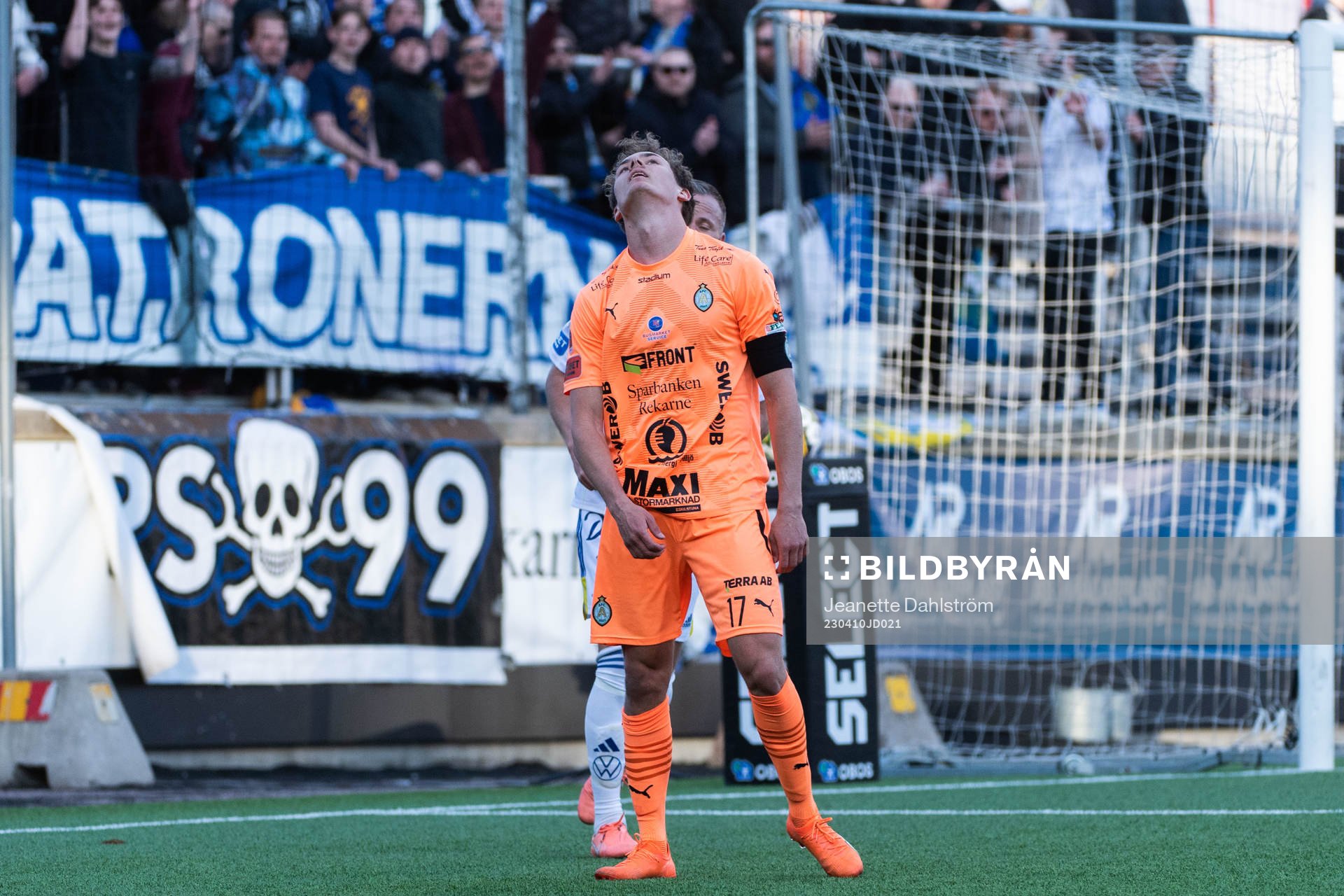 AFC Eskilstunas Anton Ekeroth deppar
