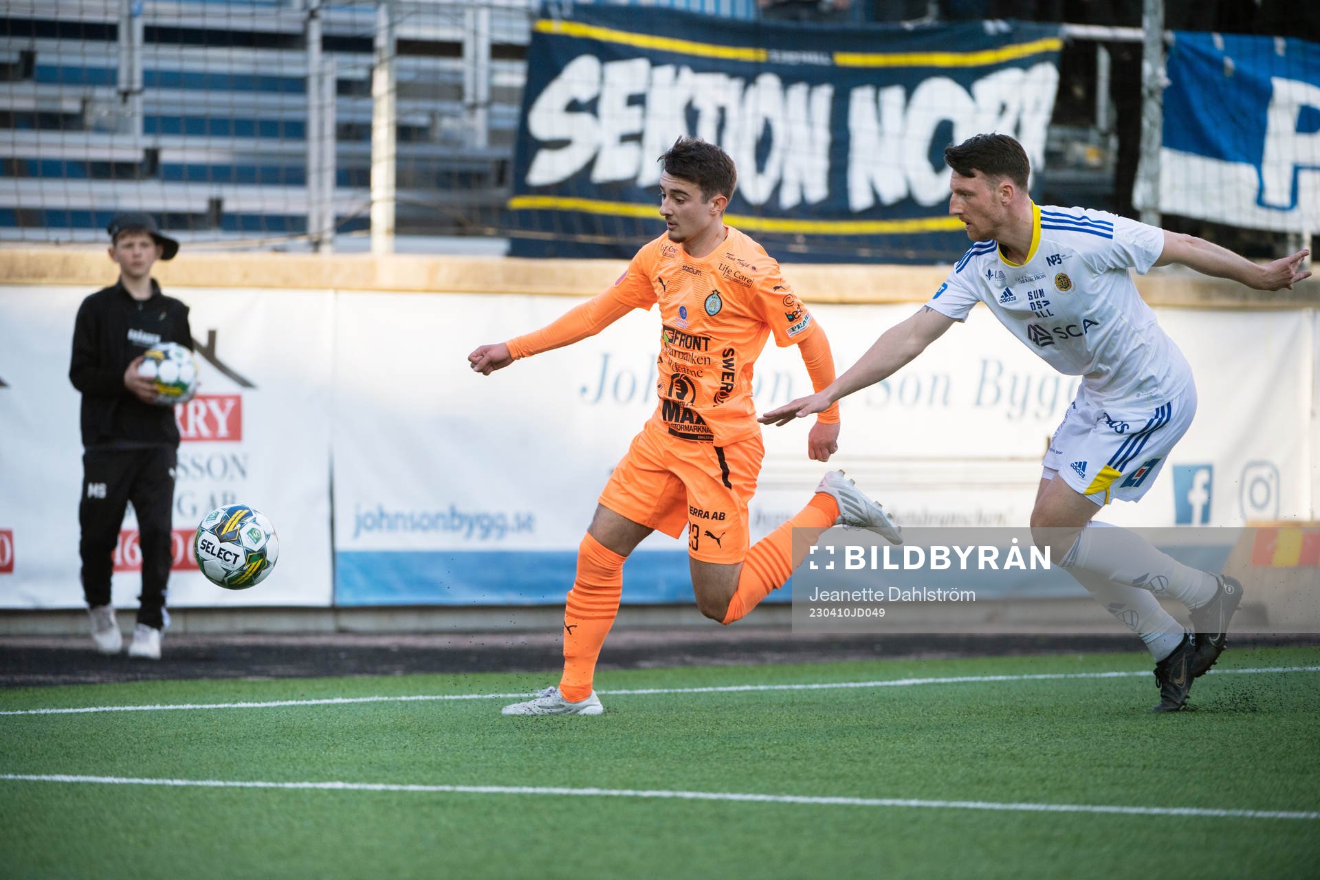 AFC Eskilstunas Armin Culum och GIF Sundsvalls Alexander