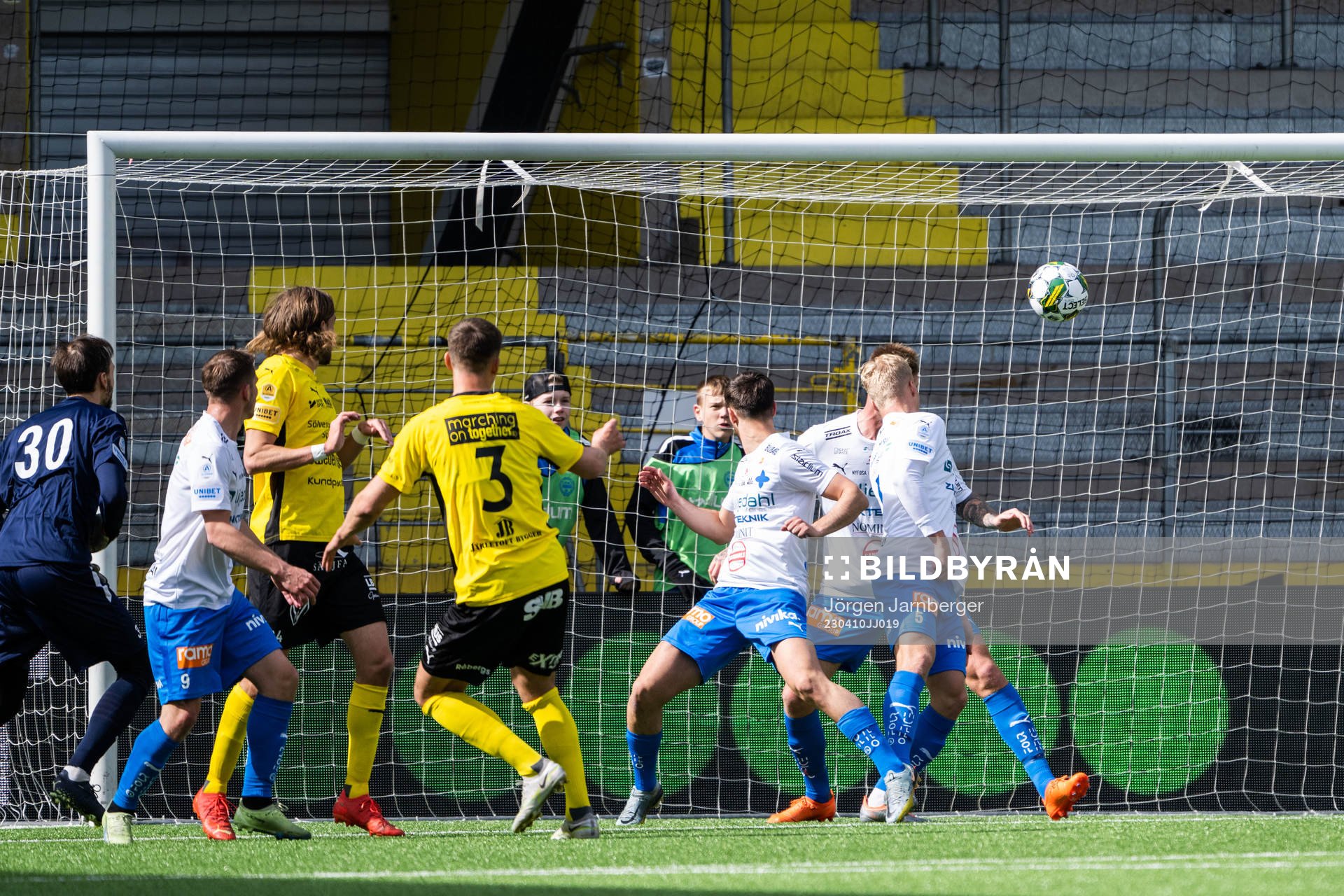 Mjällbys Arvid Brorsson gör 0-1