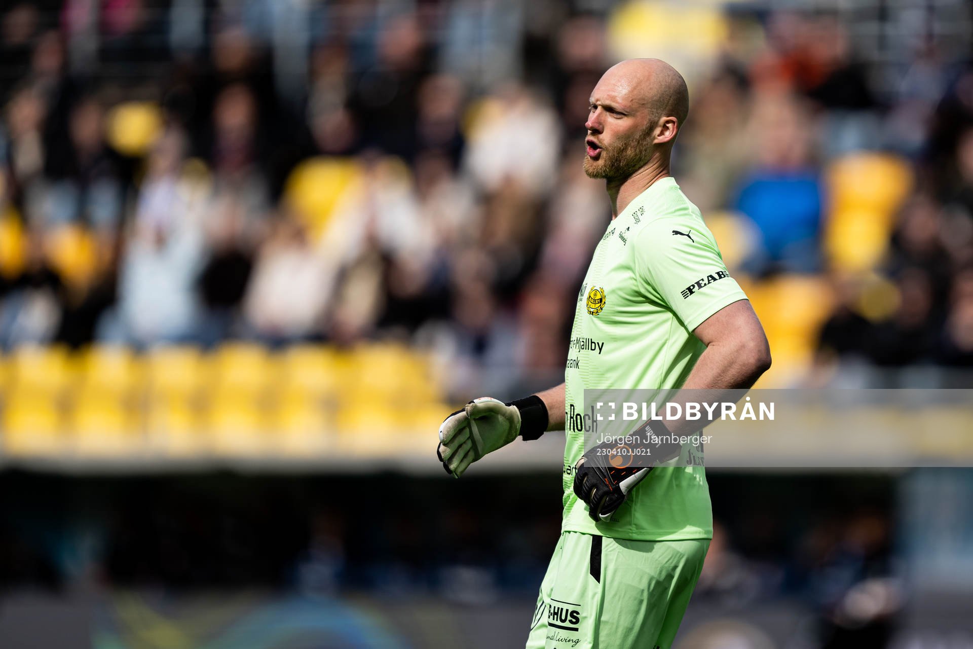 Mjällbys målvakt Alexander Lundin