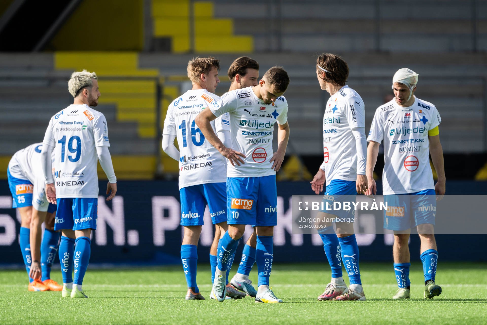 Värnamos spelare deppar