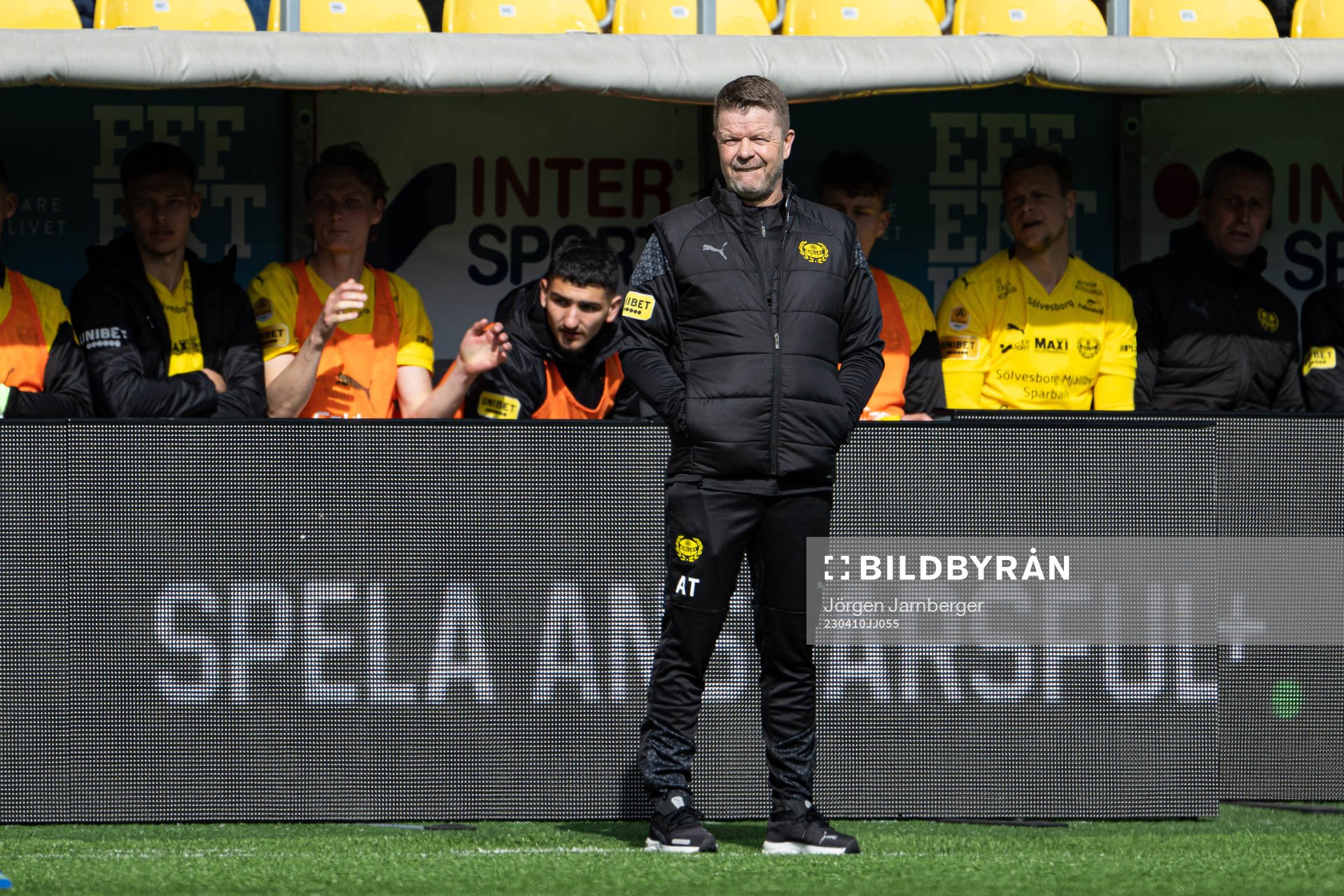 Mjällbys tränare Anders Torstensson