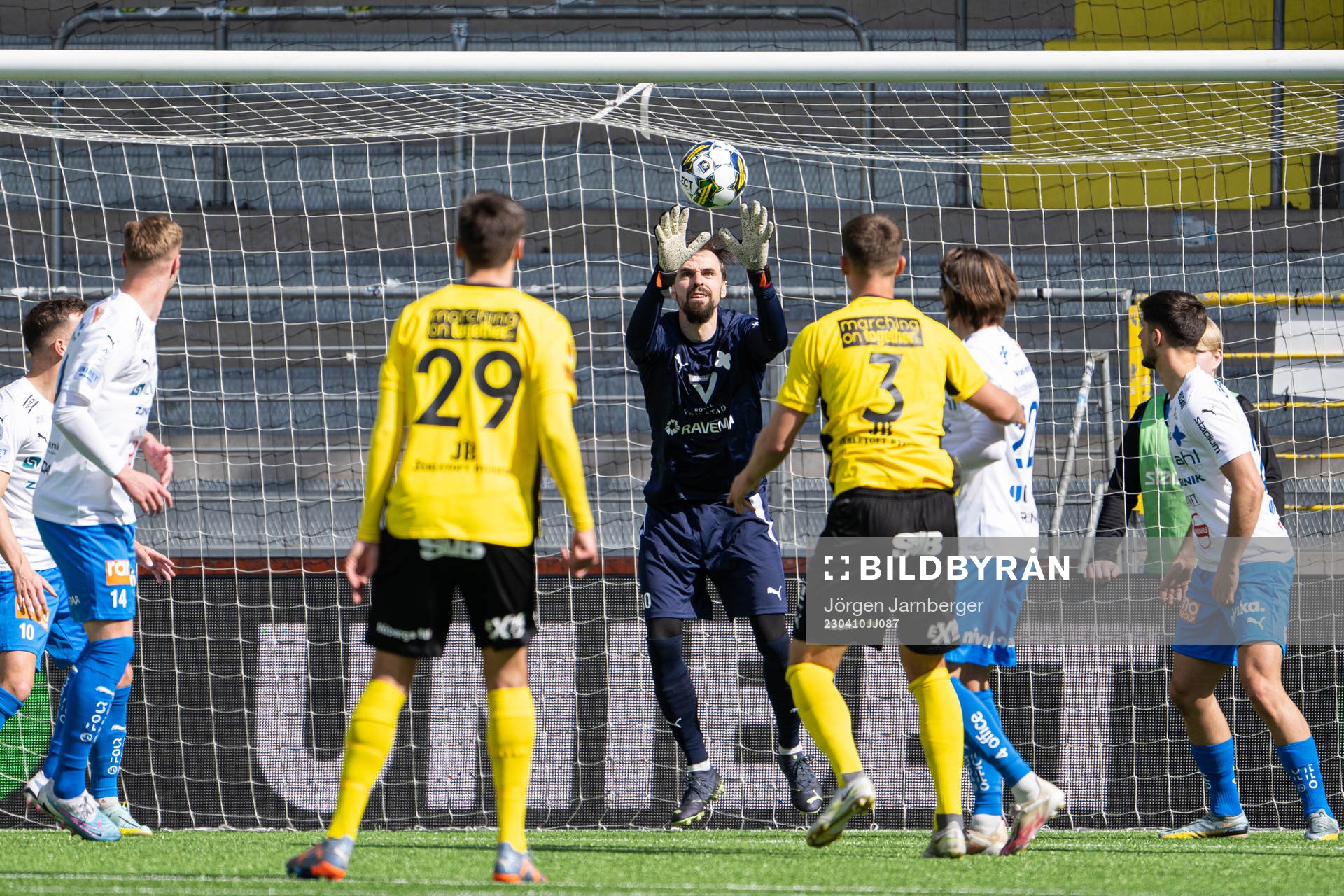Värnamos målvakt Pilip Vaitsiakhovich