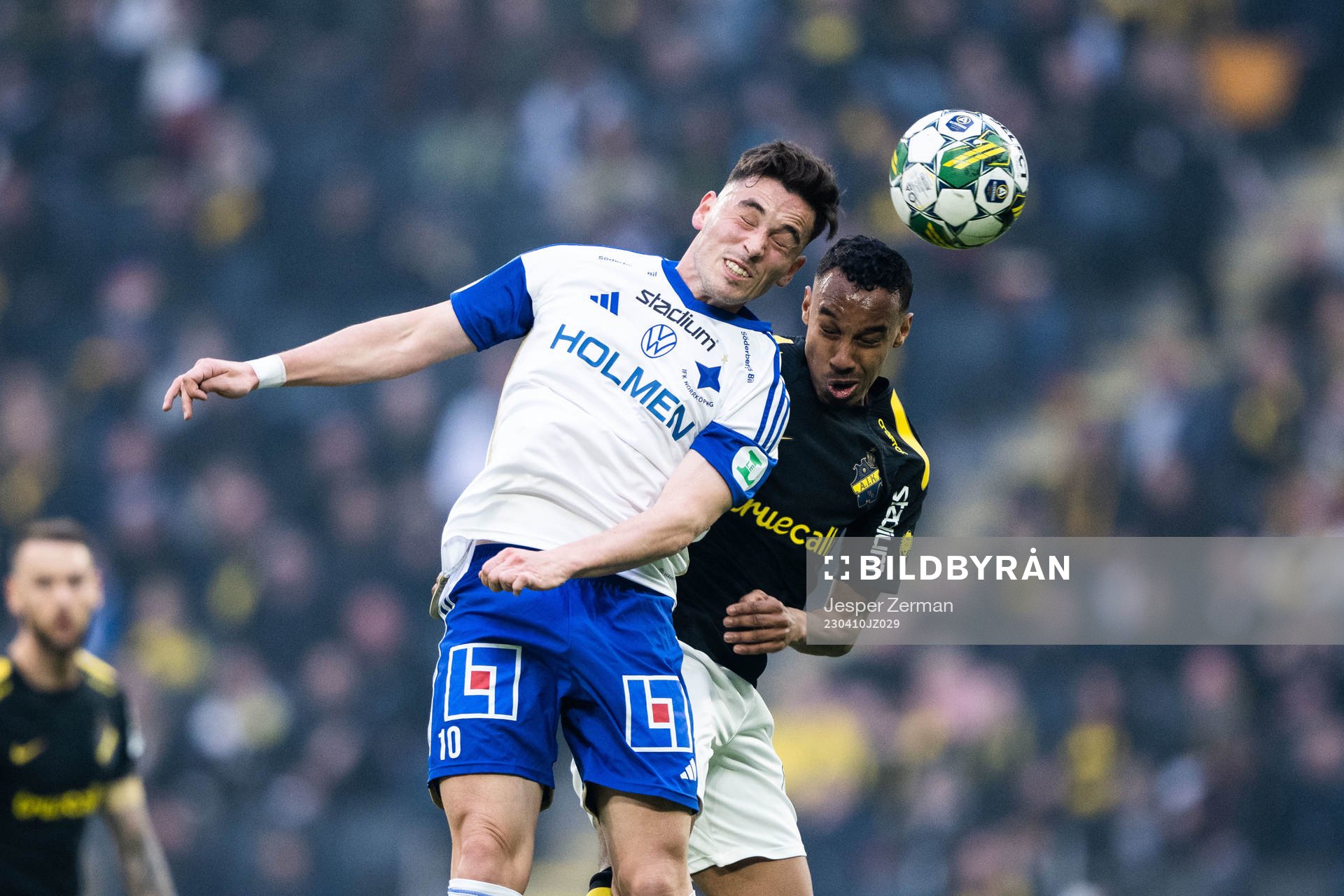 IFK Norrköpings Vito Hammershöy-Mistrati och AIKs Bilal