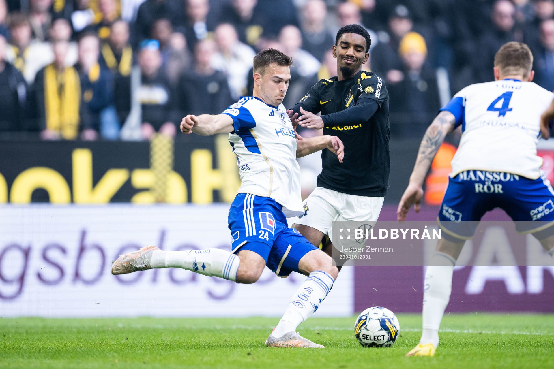 IFK Norrköpings Wille Jakobsson och AIKs Alexander