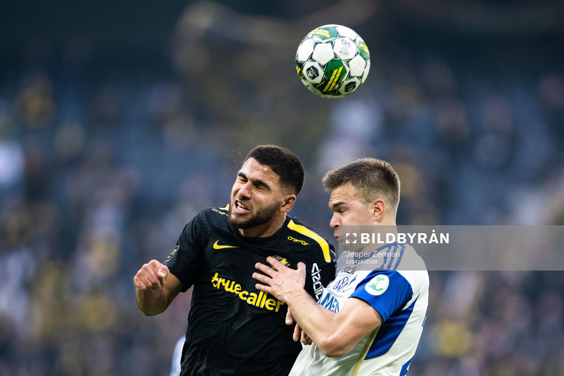 AIKs Omar Faraj och IFK Norrköpings Wille Jakobsson