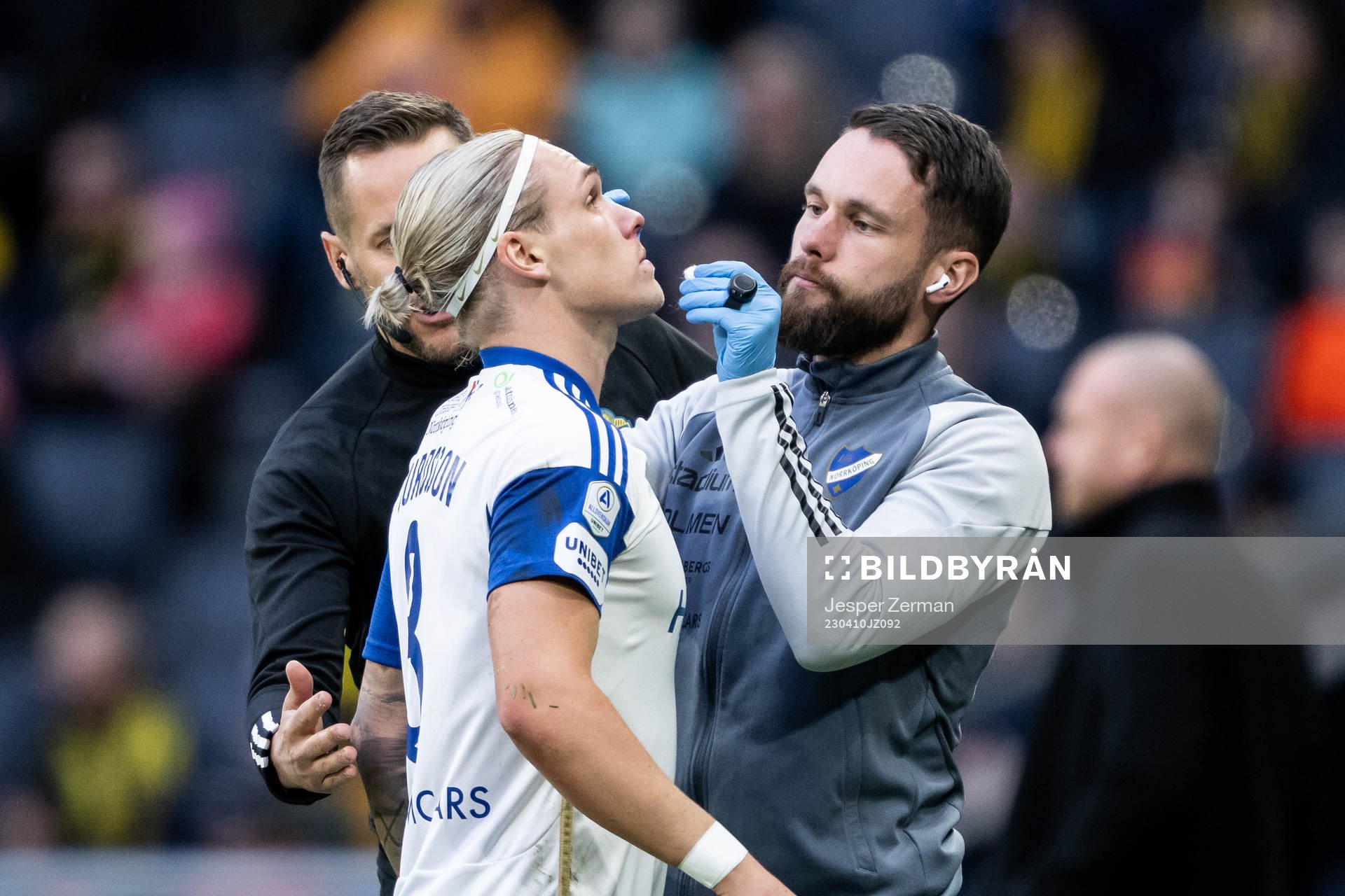 IFK Norrköpings Arnor Sigurdsson får vård
