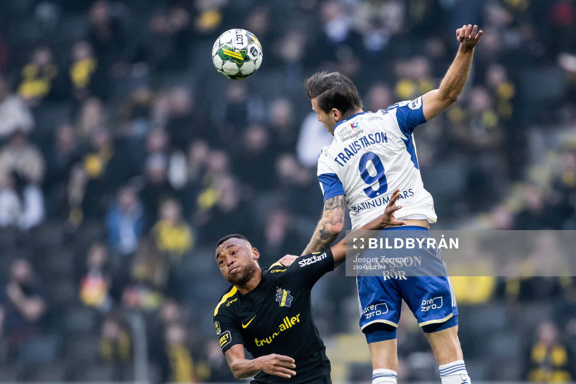 AIKs Abdussalam Magashy och IFK Norrköpings Arnor