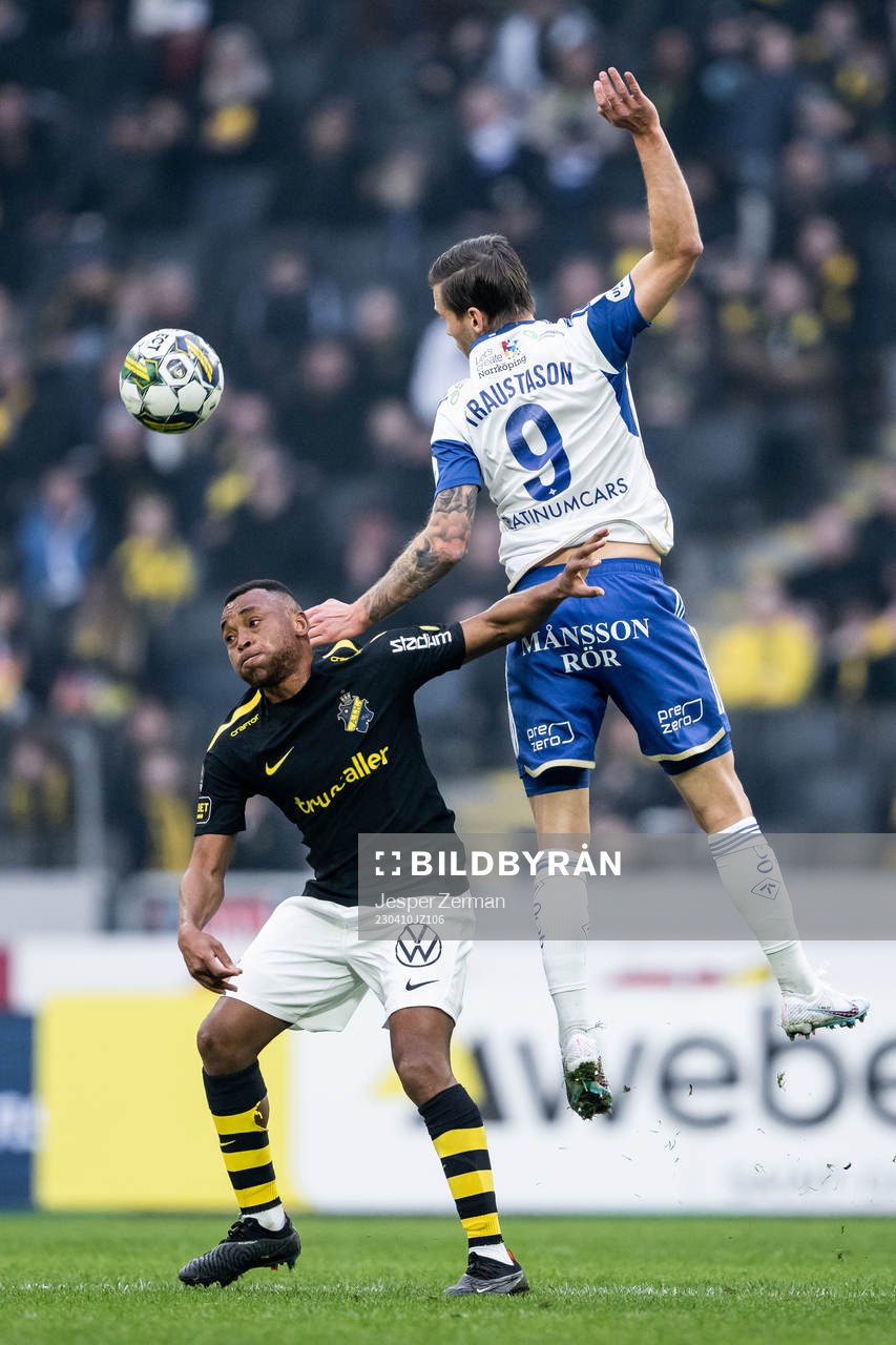 AIKs Abdussalam Magashy och IFK Norrköpings Arnor