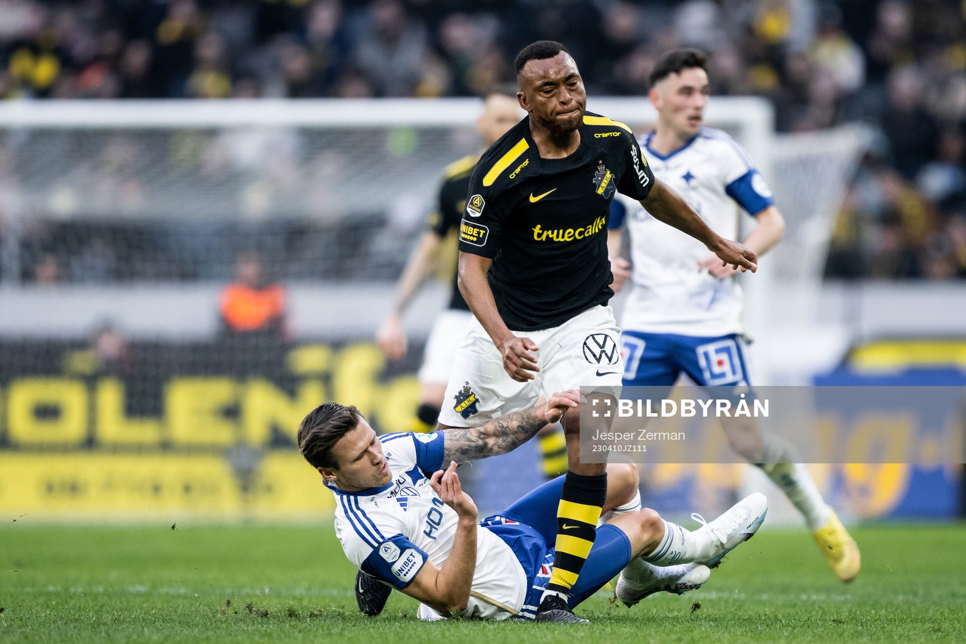 IFK Norrköpings Arnor Traustason och AIKs Abdussalam
