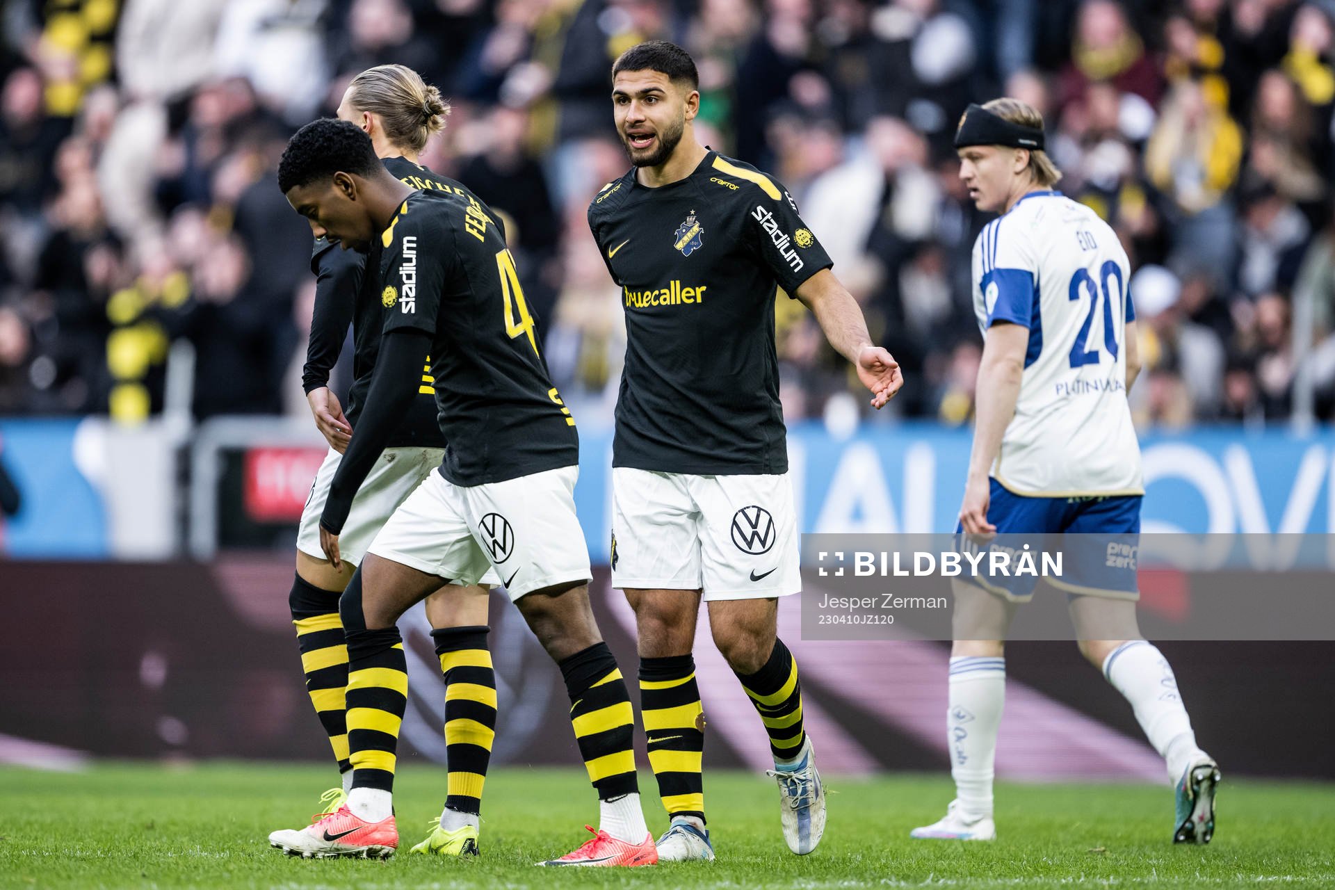 AIKs Alexander Fesshaie Beraki och Omar Faraj