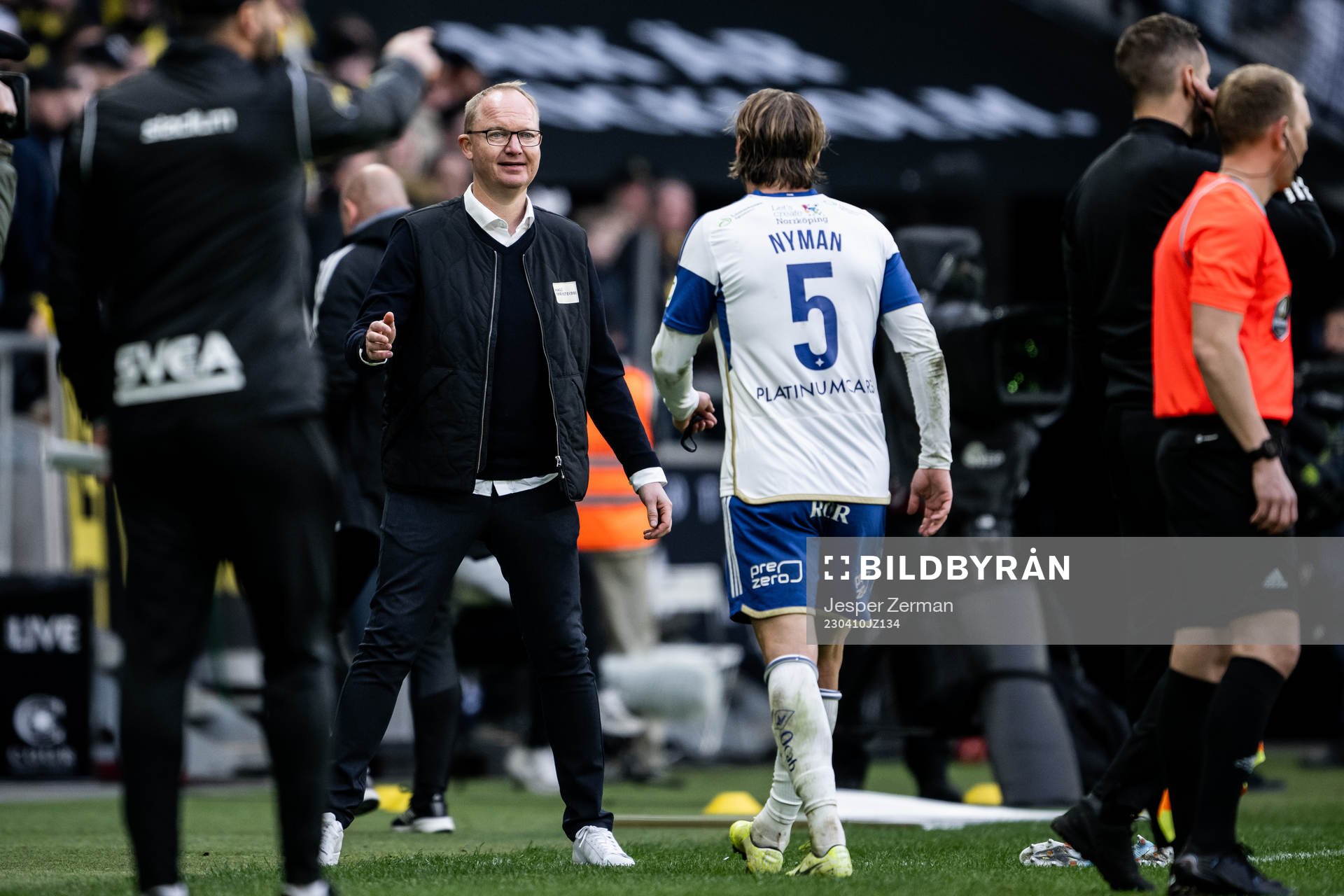 IFK Norrköpings tränare Glen Riddersholm och Christoffer