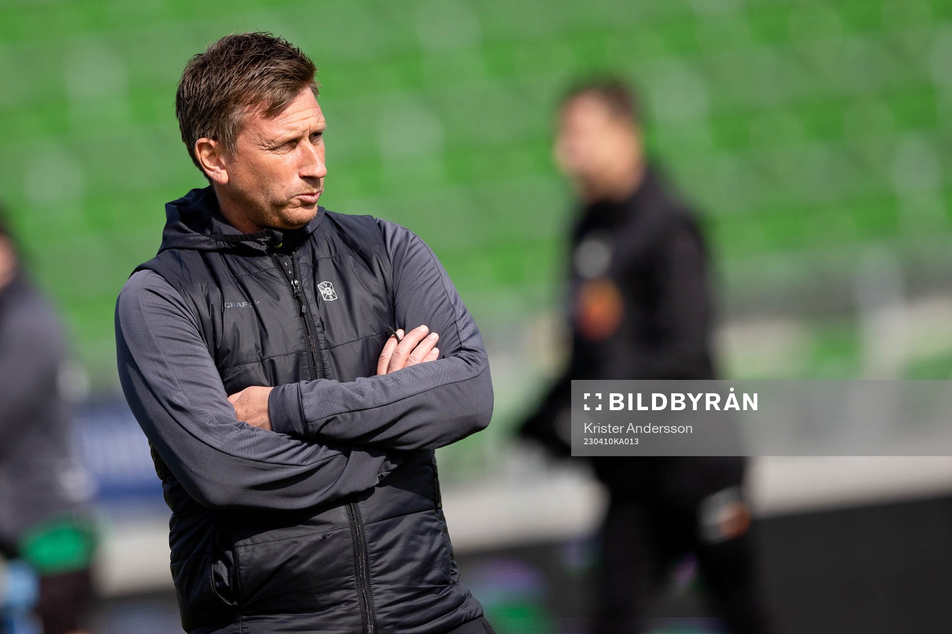 Varbergs assisterande tränare Fredrik Danielsson