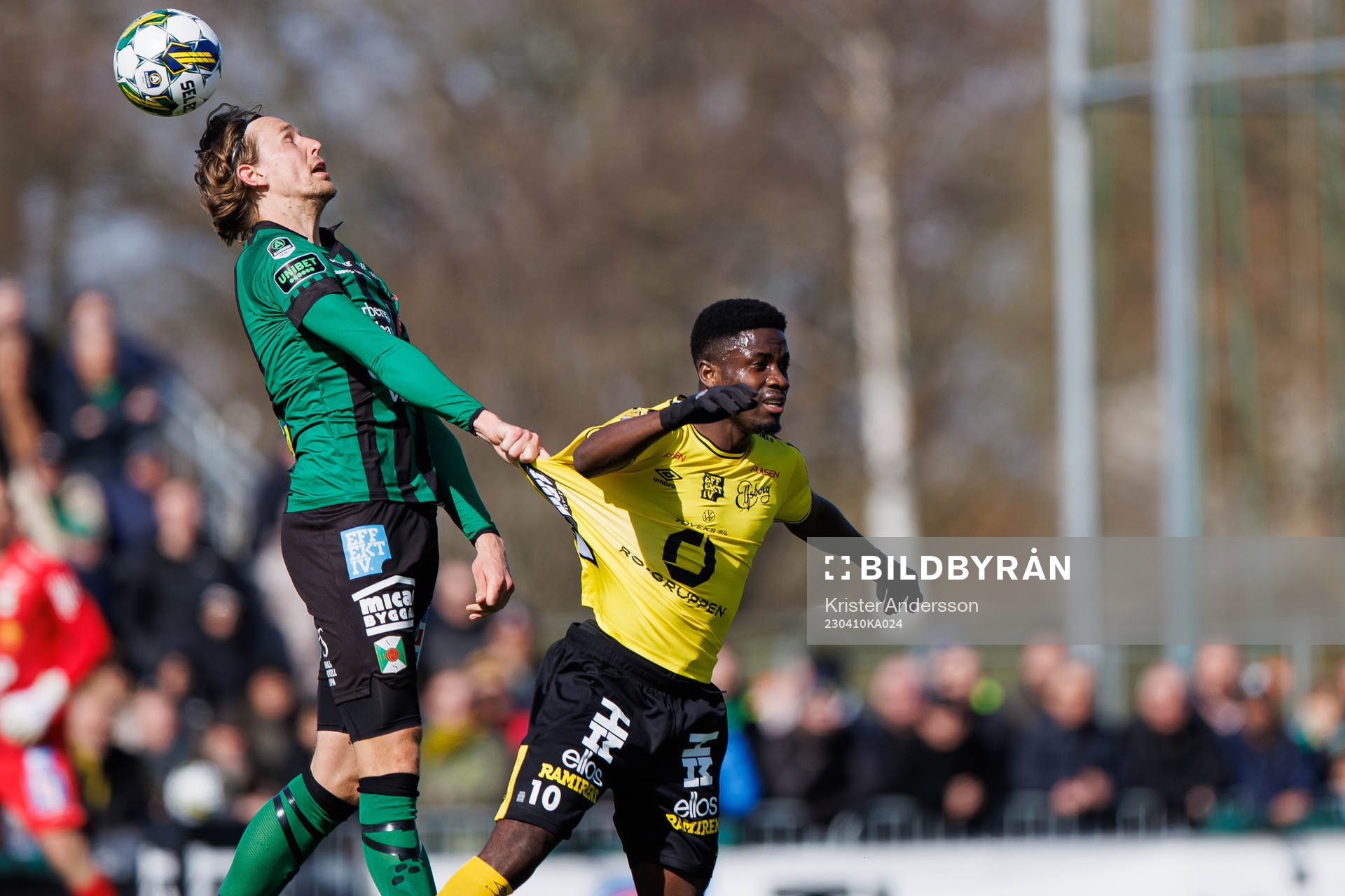 Varbergs va18<och Elfsborgs Michael Baidoo