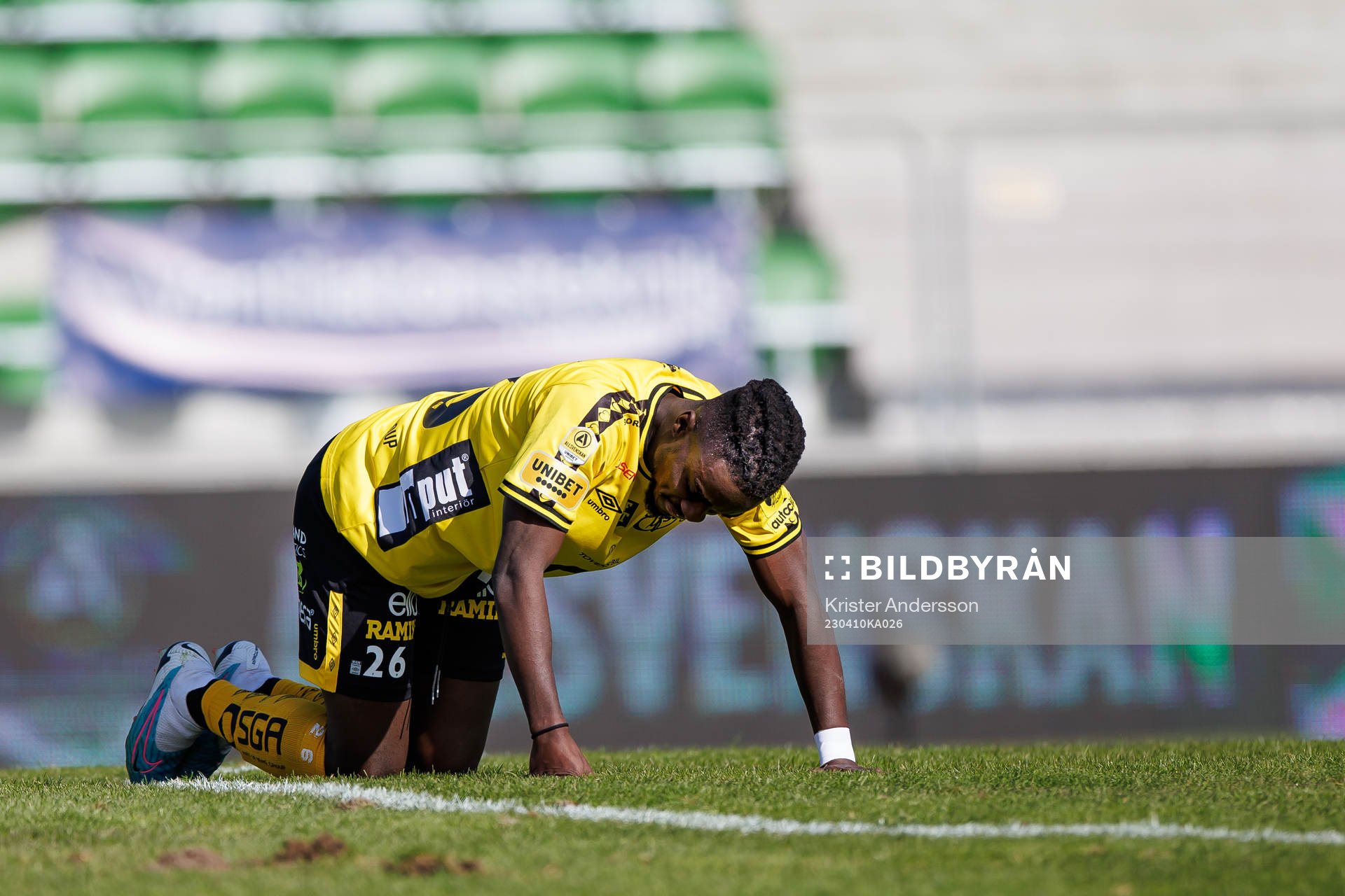 Elfsborgs Emmanuel Boateng har ont